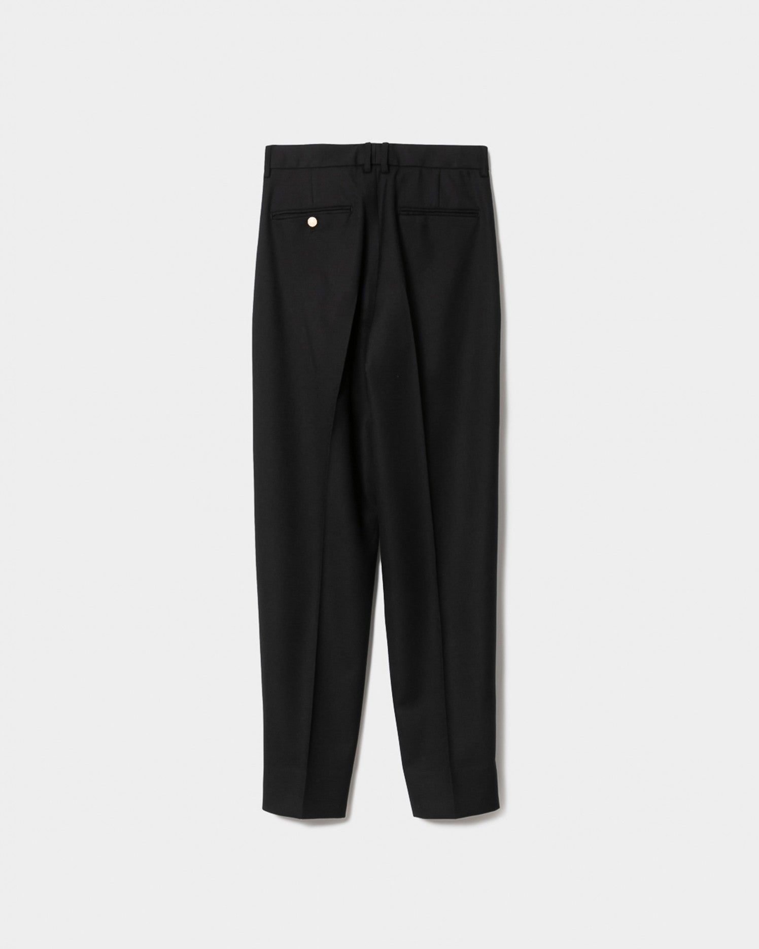 logo fresco tuck tapered pants