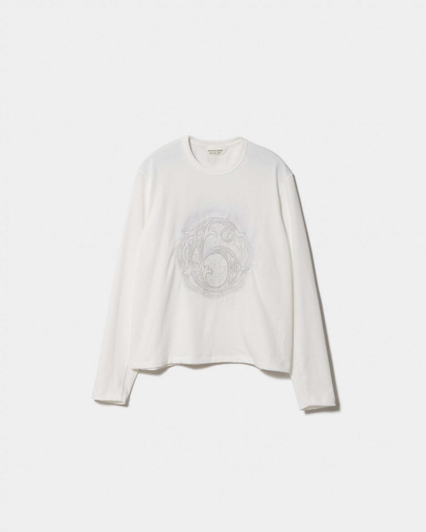 suvin compact jersey  69embroidery long T