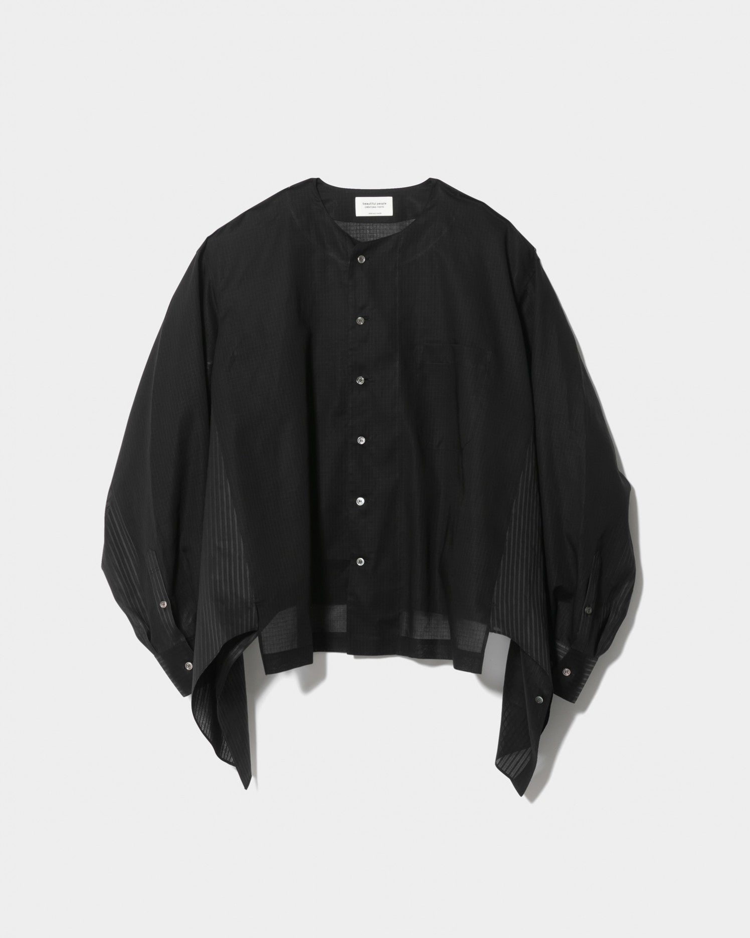 double-end ripstop organdy pajamashirt