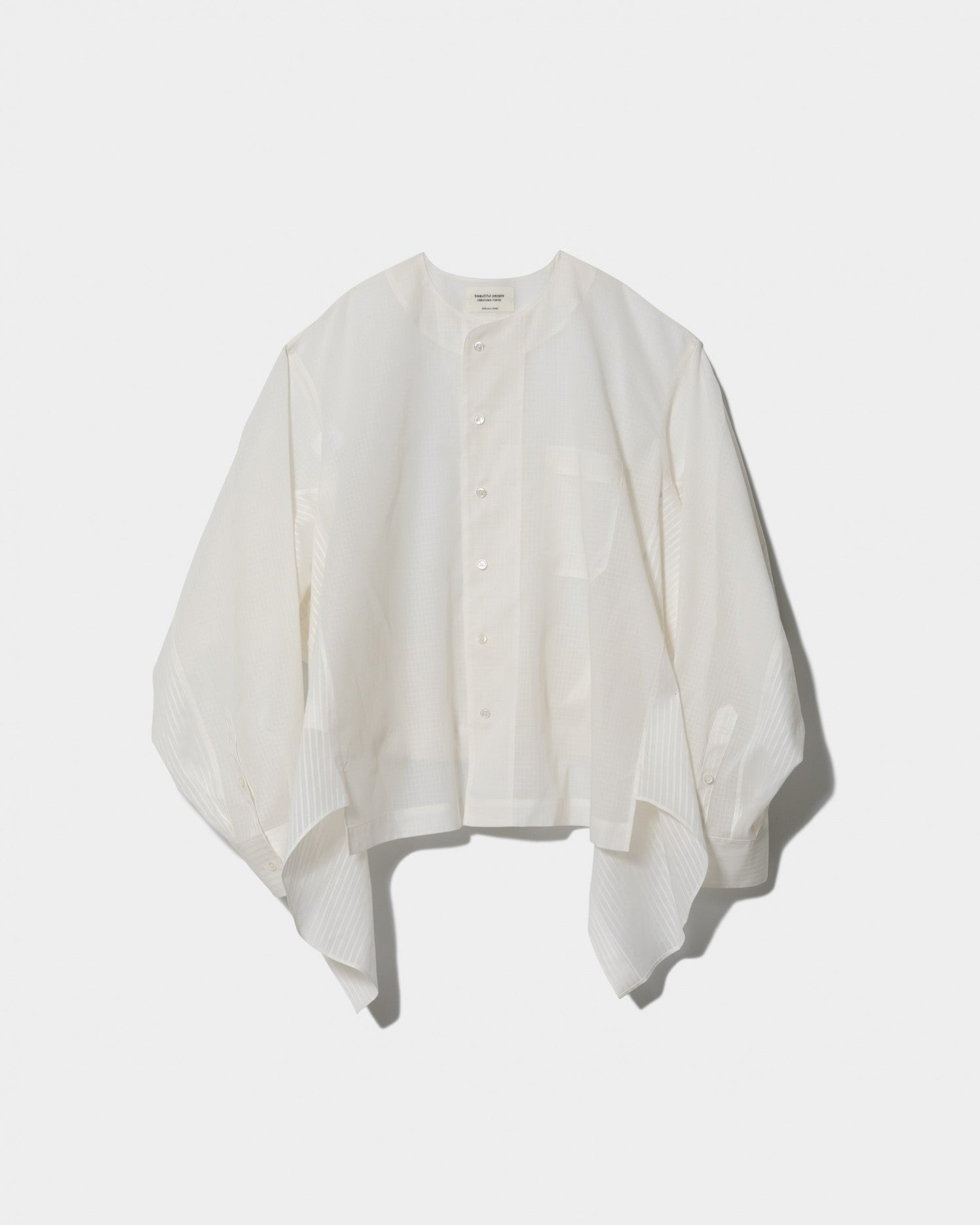 double-end ripstop organdy pajamashirt