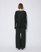 suvin compact sweat wide straight pants