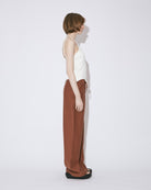 suvin compact sweat wide straight pants