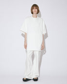 suvin compact sweat wide straight pants