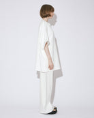 suvin compact sweat wide straight pants