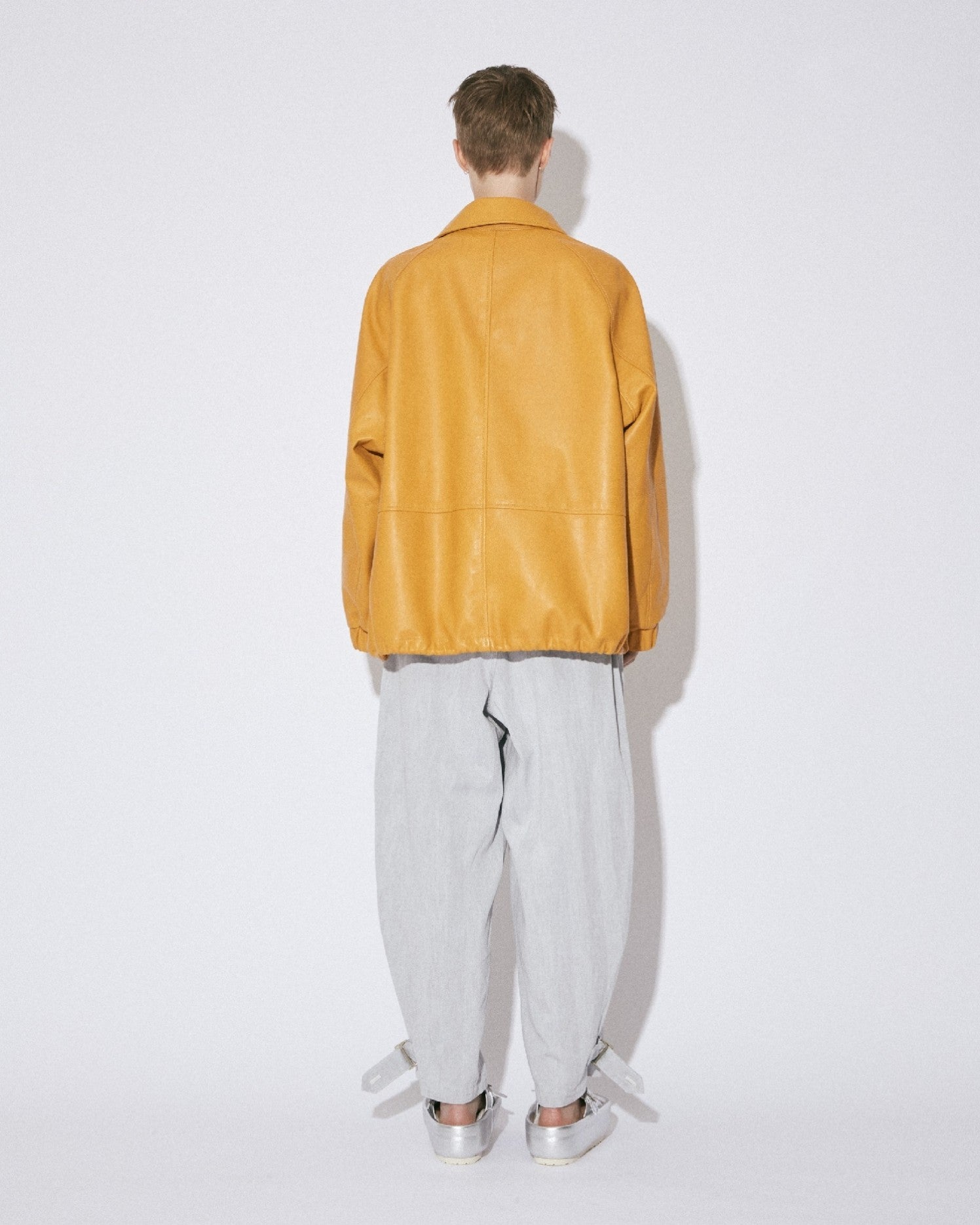 lamb leather coach jacket
