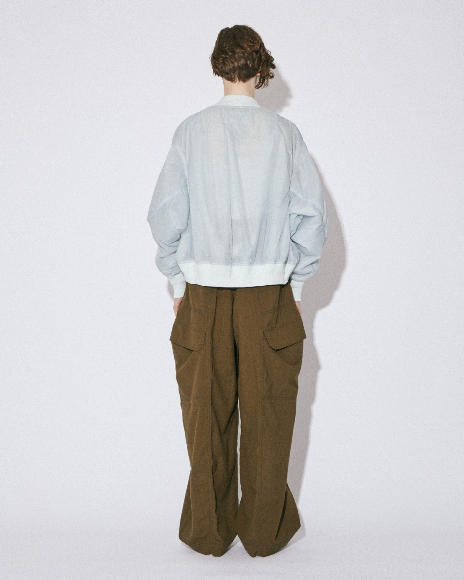 double-end nylon ripstop MA-1 blouson
