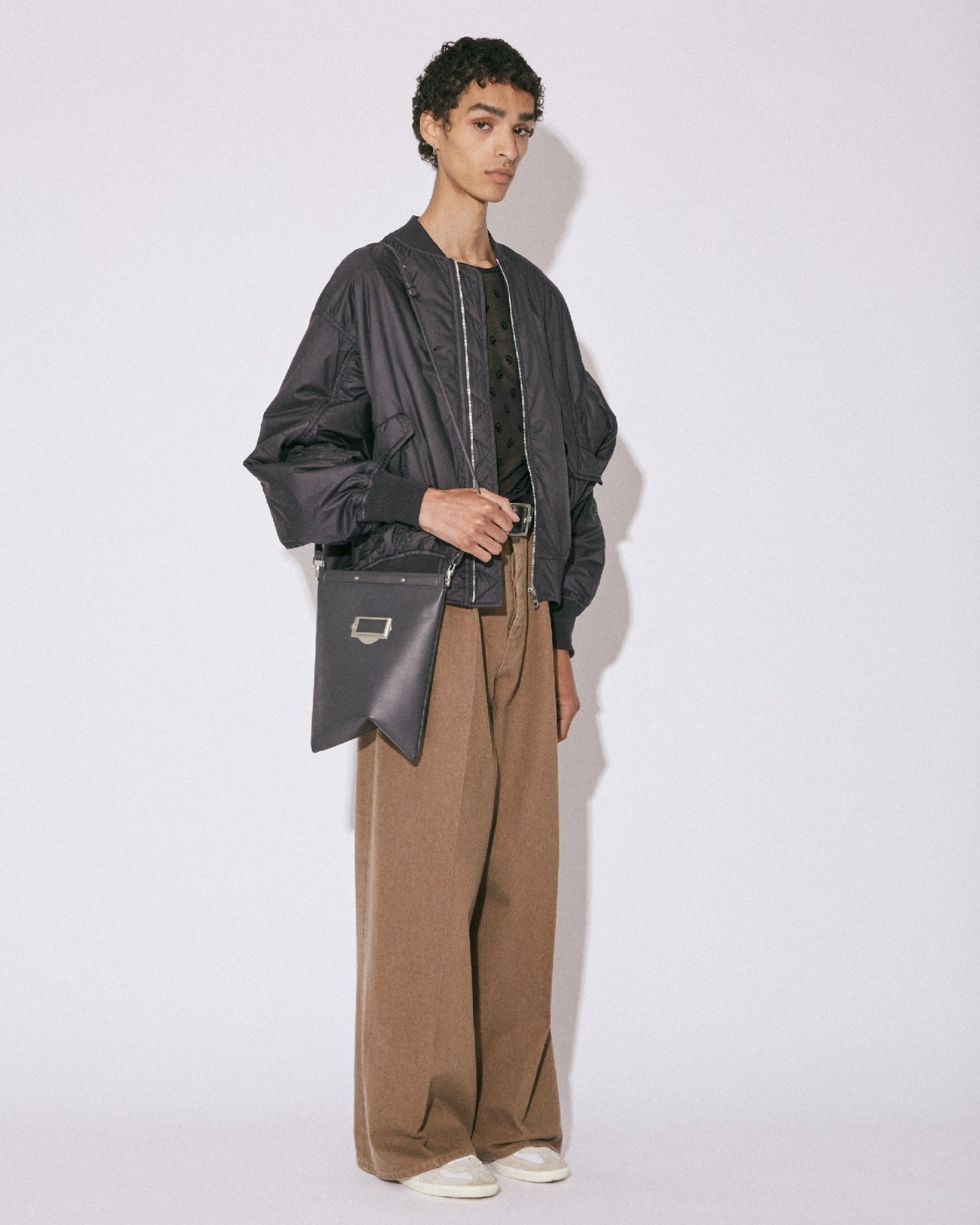 double-end nylon ripstop MA-1 blouson