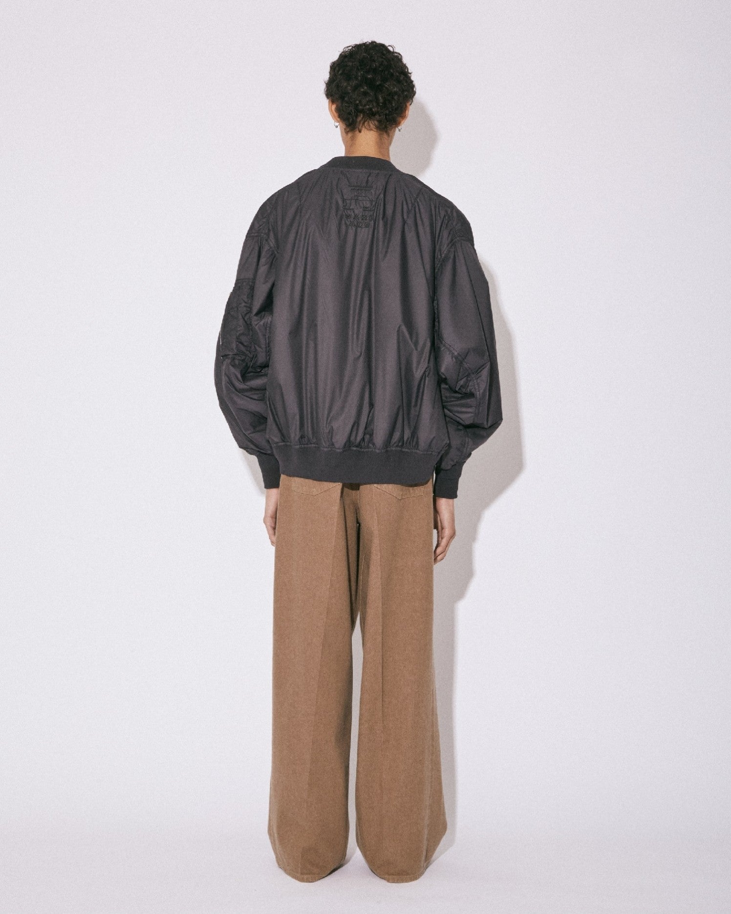 double-end nylon ripstop MA-1 blouson