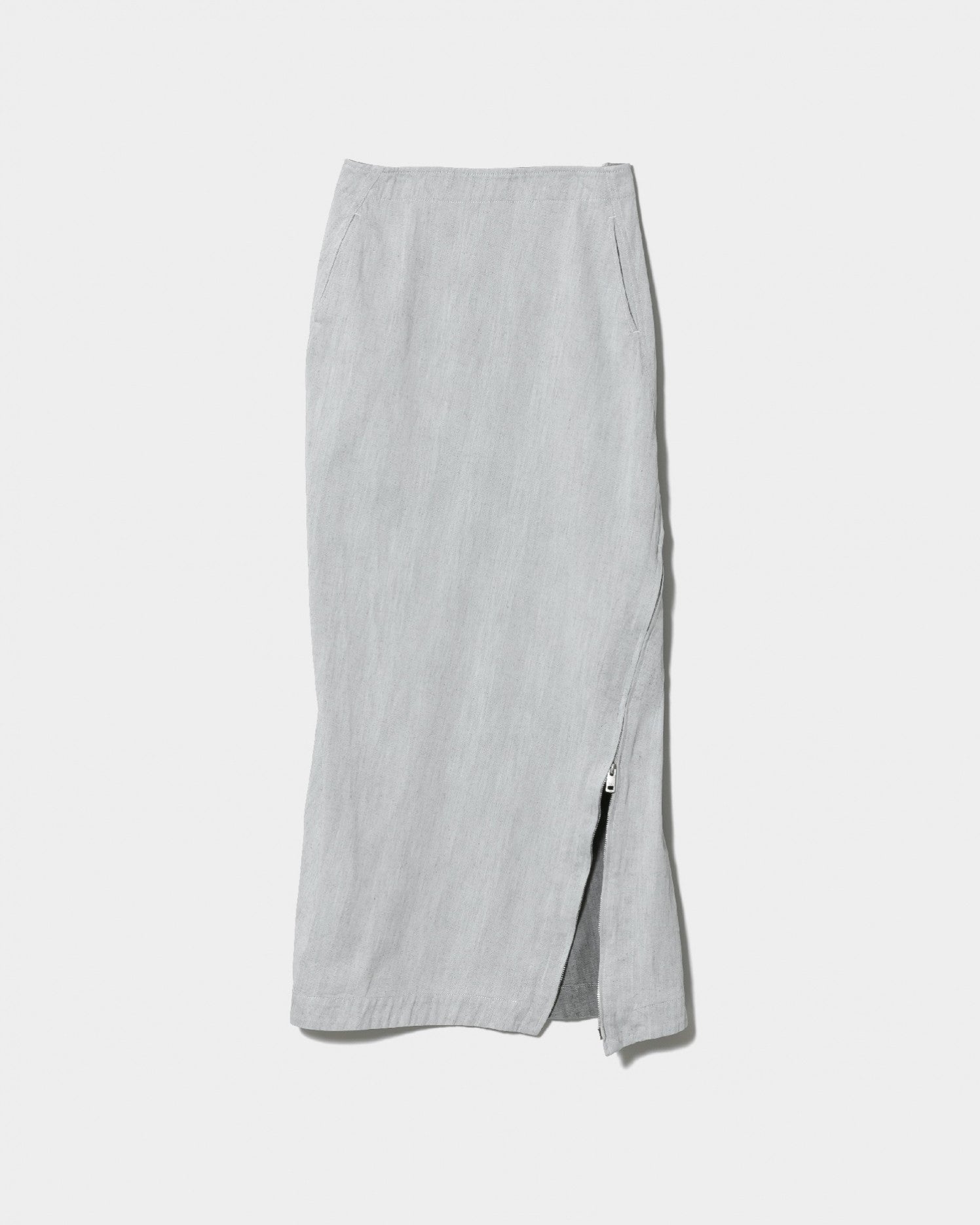 solaro herringbone bias tight longskirt