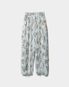 ripstop flower print  flight pants