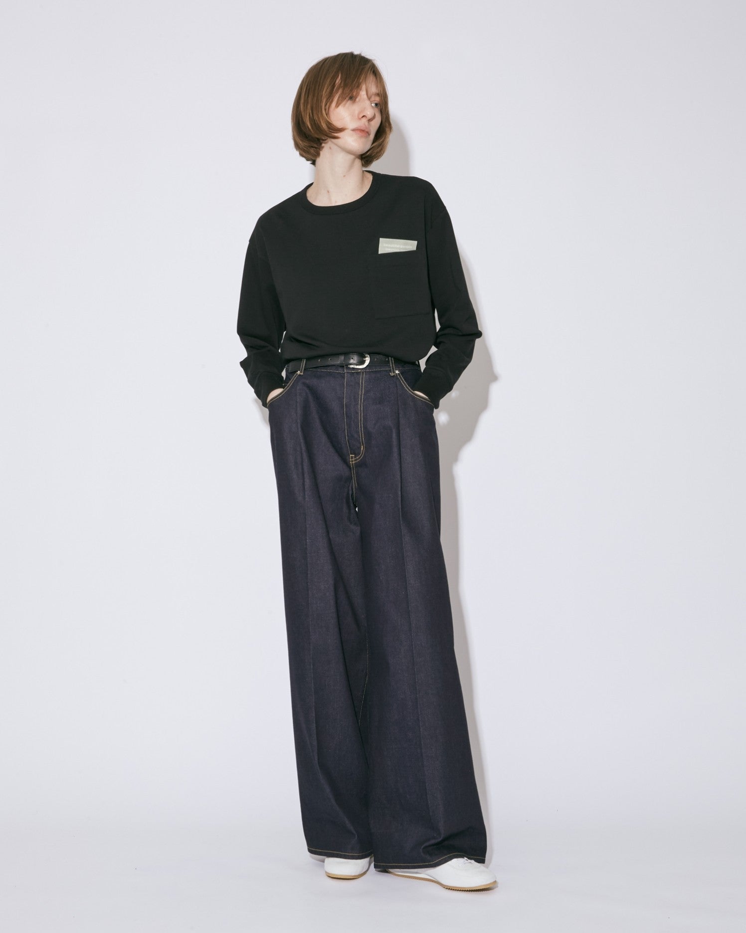suvin compact jersey  big QOL tag long T