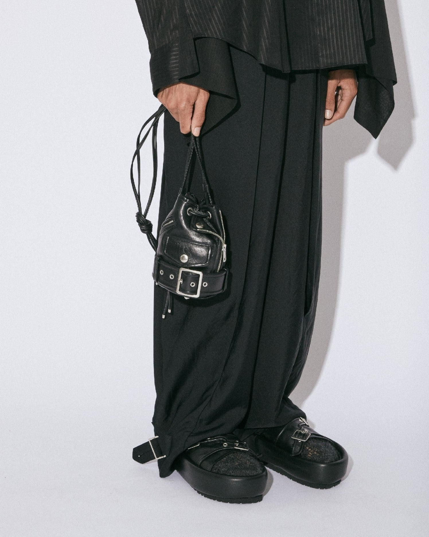 riders mini drawstring bag
