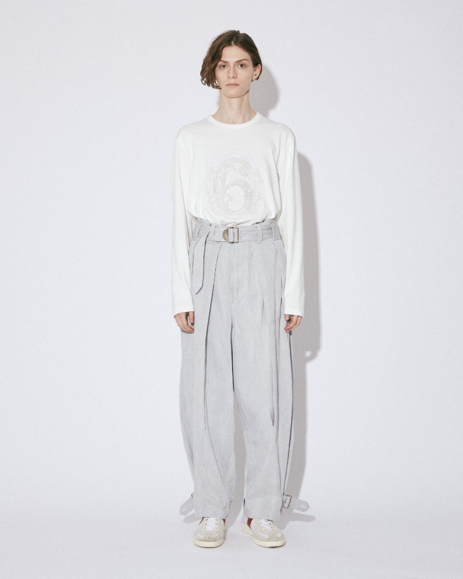 suvin compact jersey  69embroidery long T