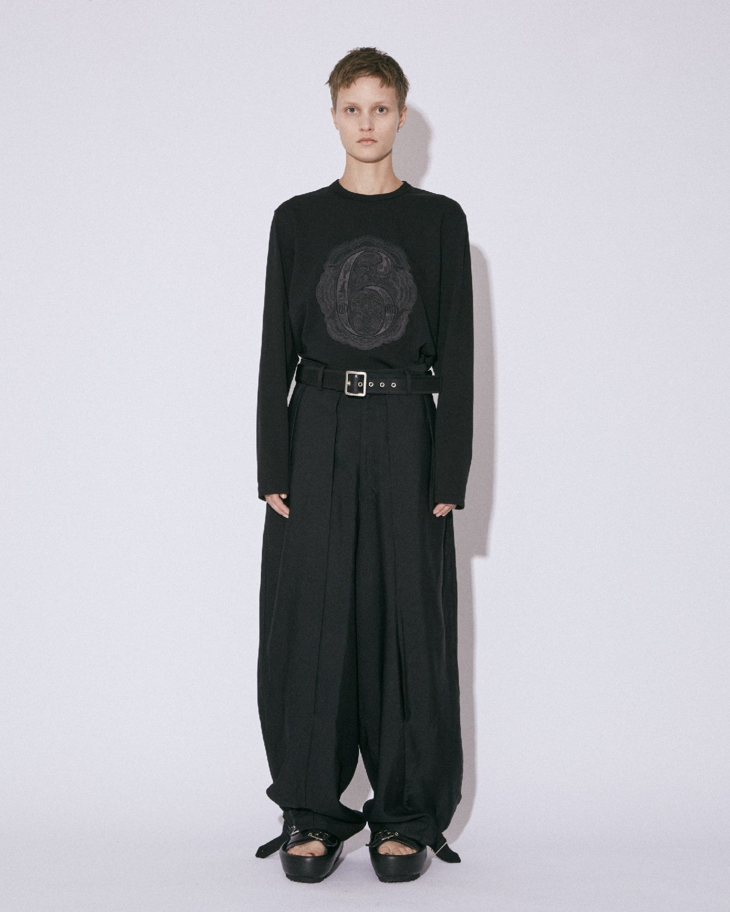 suvin compact jersey  69embroidery long T