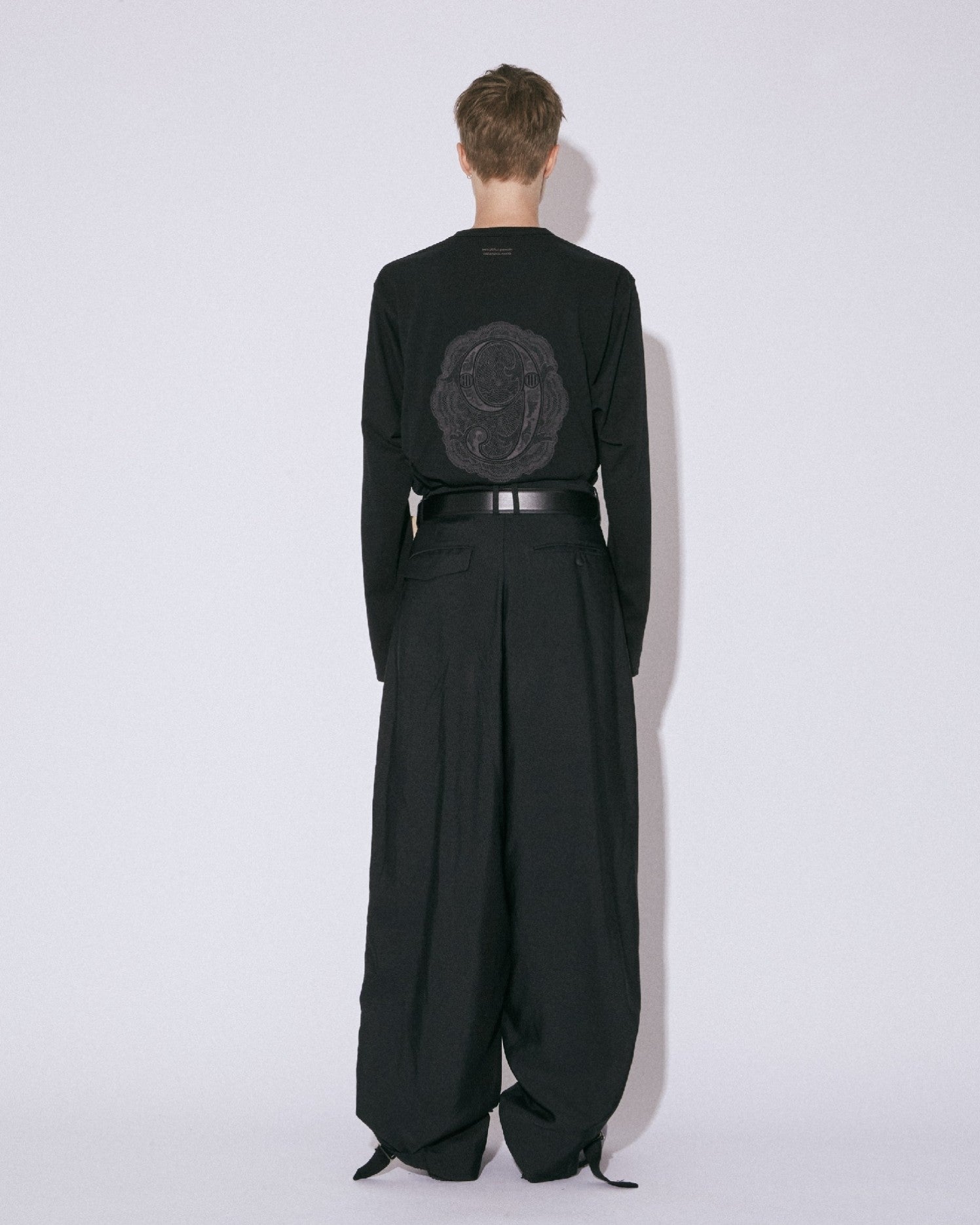 suvin compact jersey  69embroidery long T
