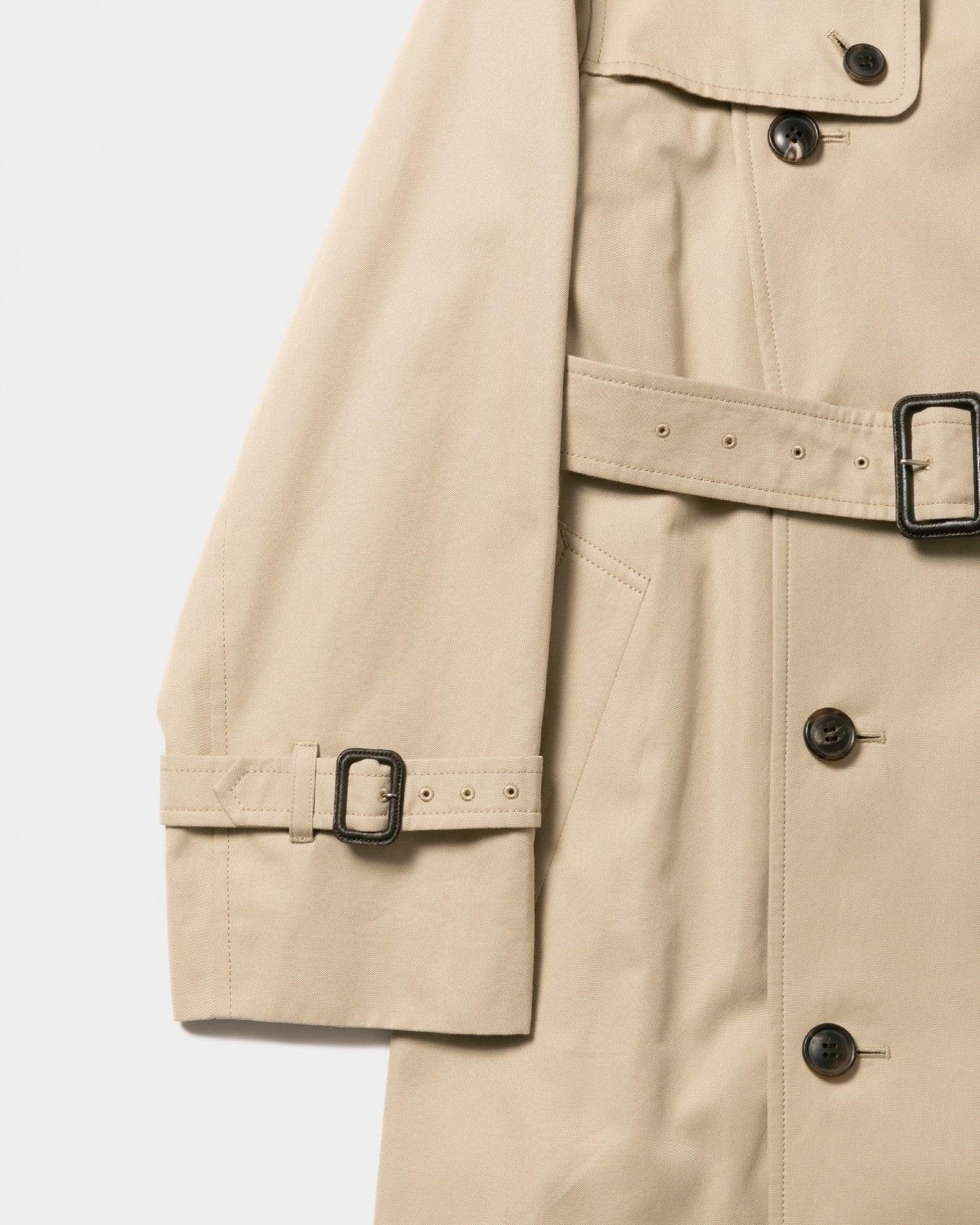 ultimate pima large  fit trench coat