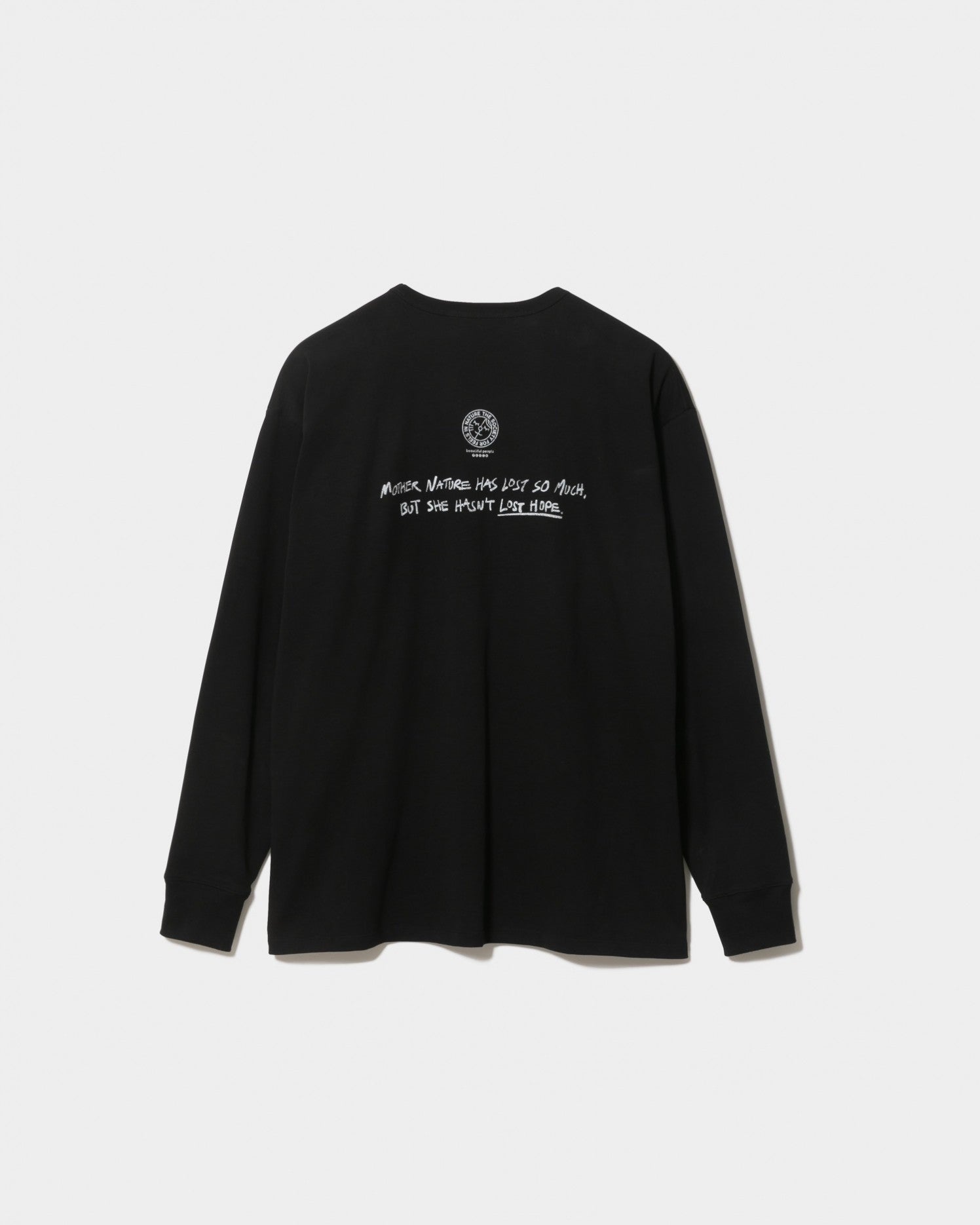 feels suvin jersey print long T
