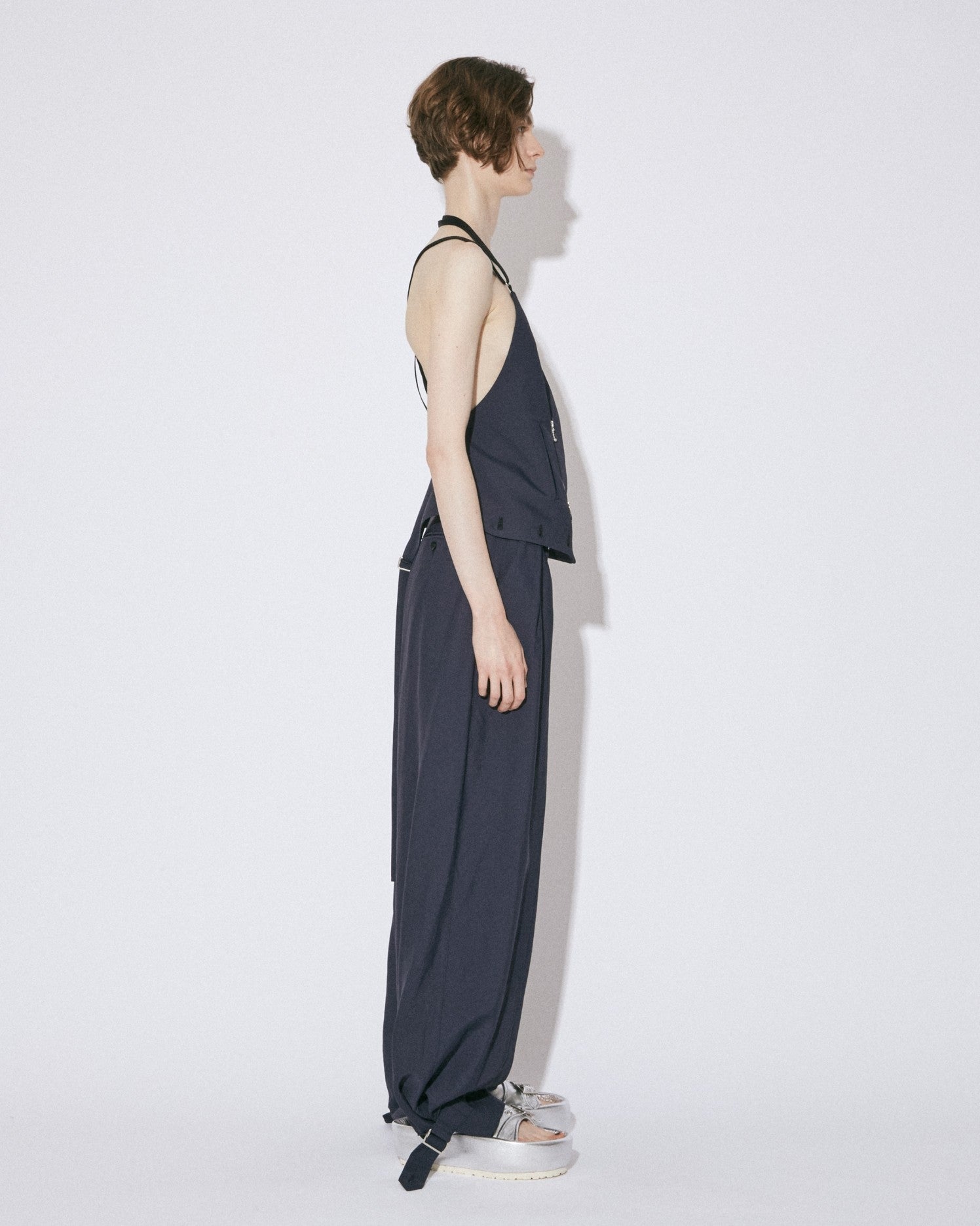 double-end rayon doeskin cummervest
