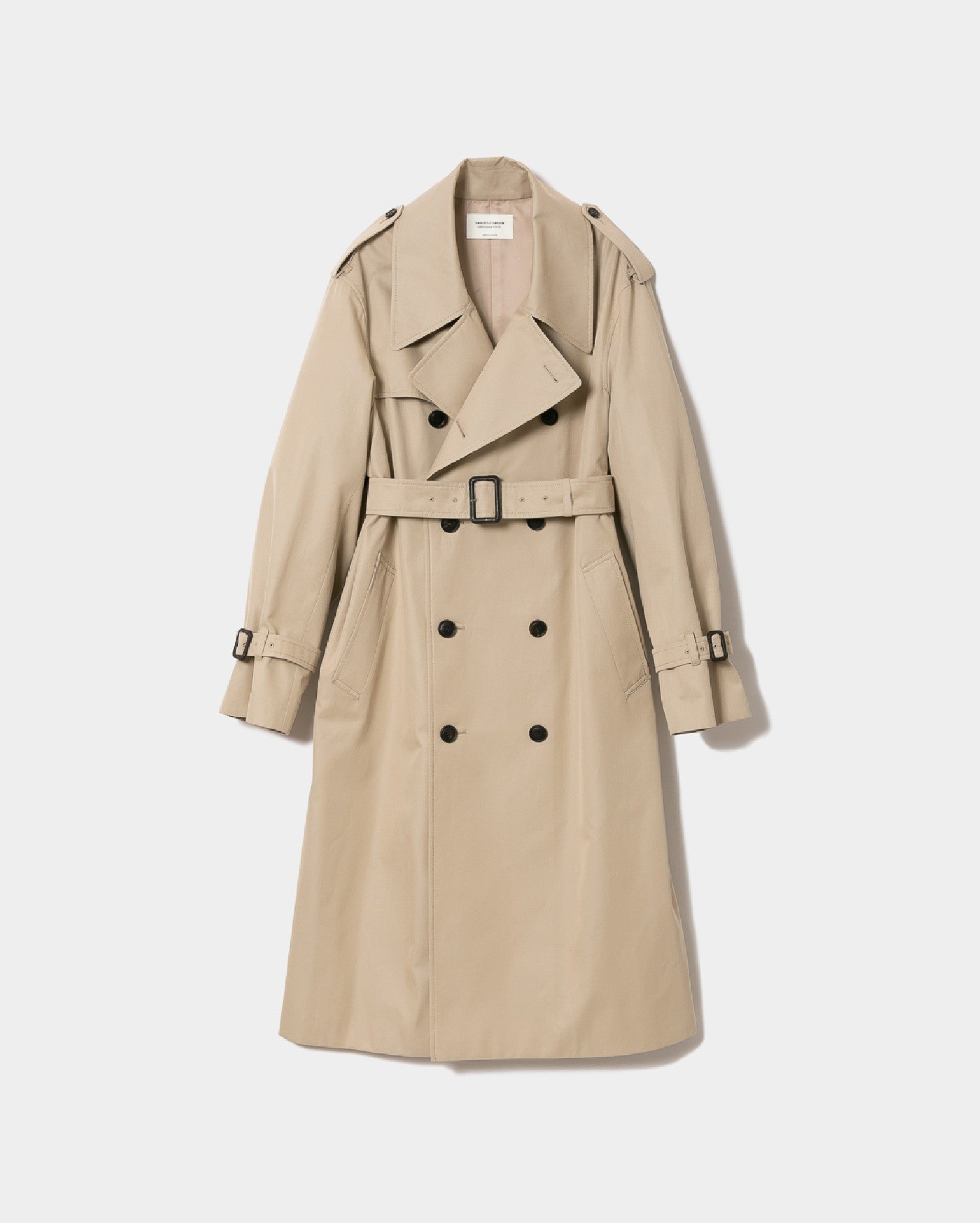 ultimate pima large fit trench coat – beautiful people