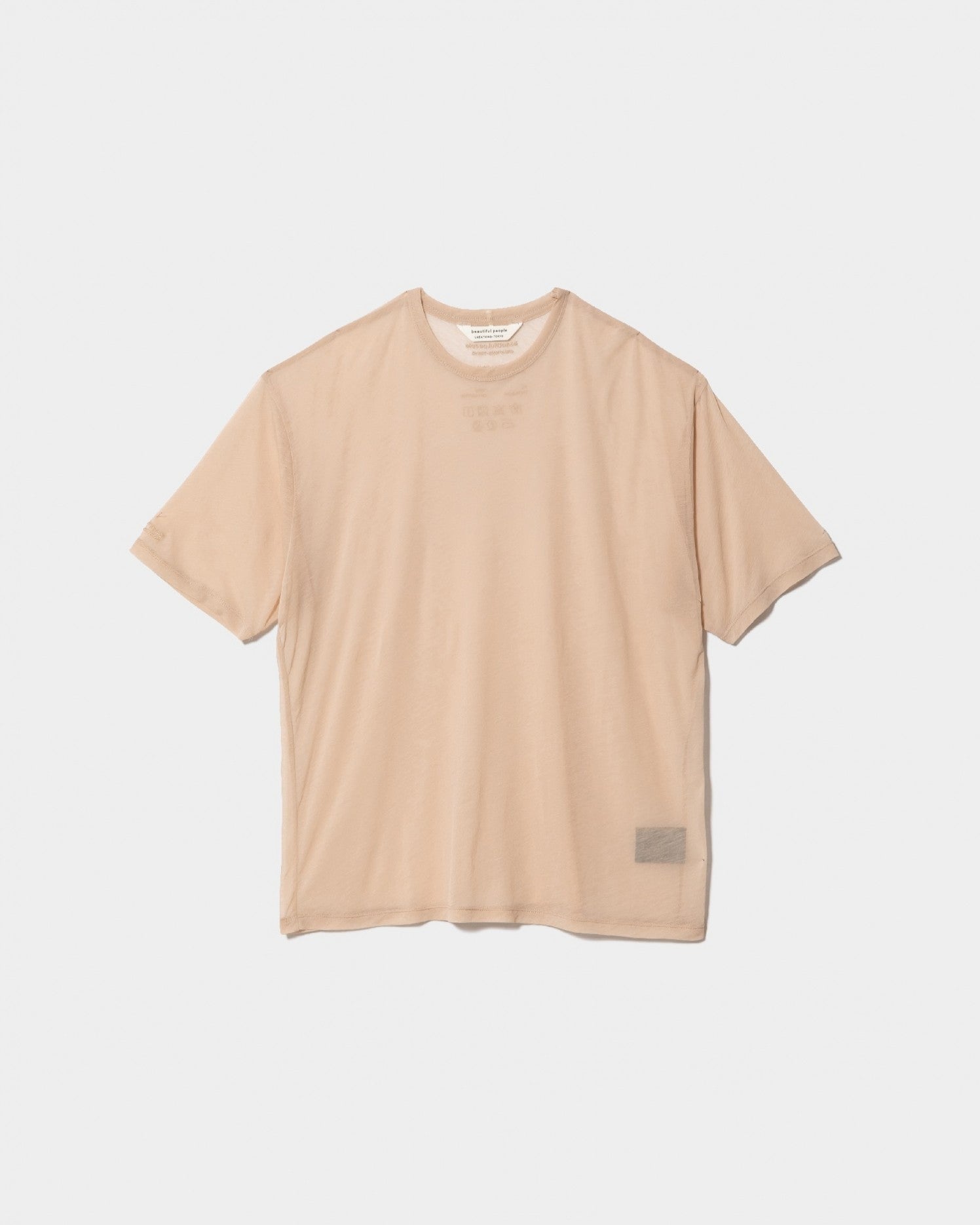 tシャツ ビューティフルピープル beautiful people sheer jersey        quality display T レディ sheer jersey quality display T – beautiful people online store