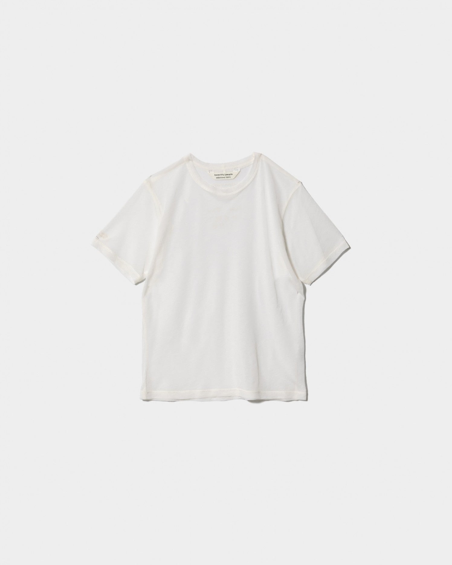 tシャツ ビューティフルピープル beautiful people sheer jersey        quality display T レディ sheer jersey quality display T – beautiful people online store