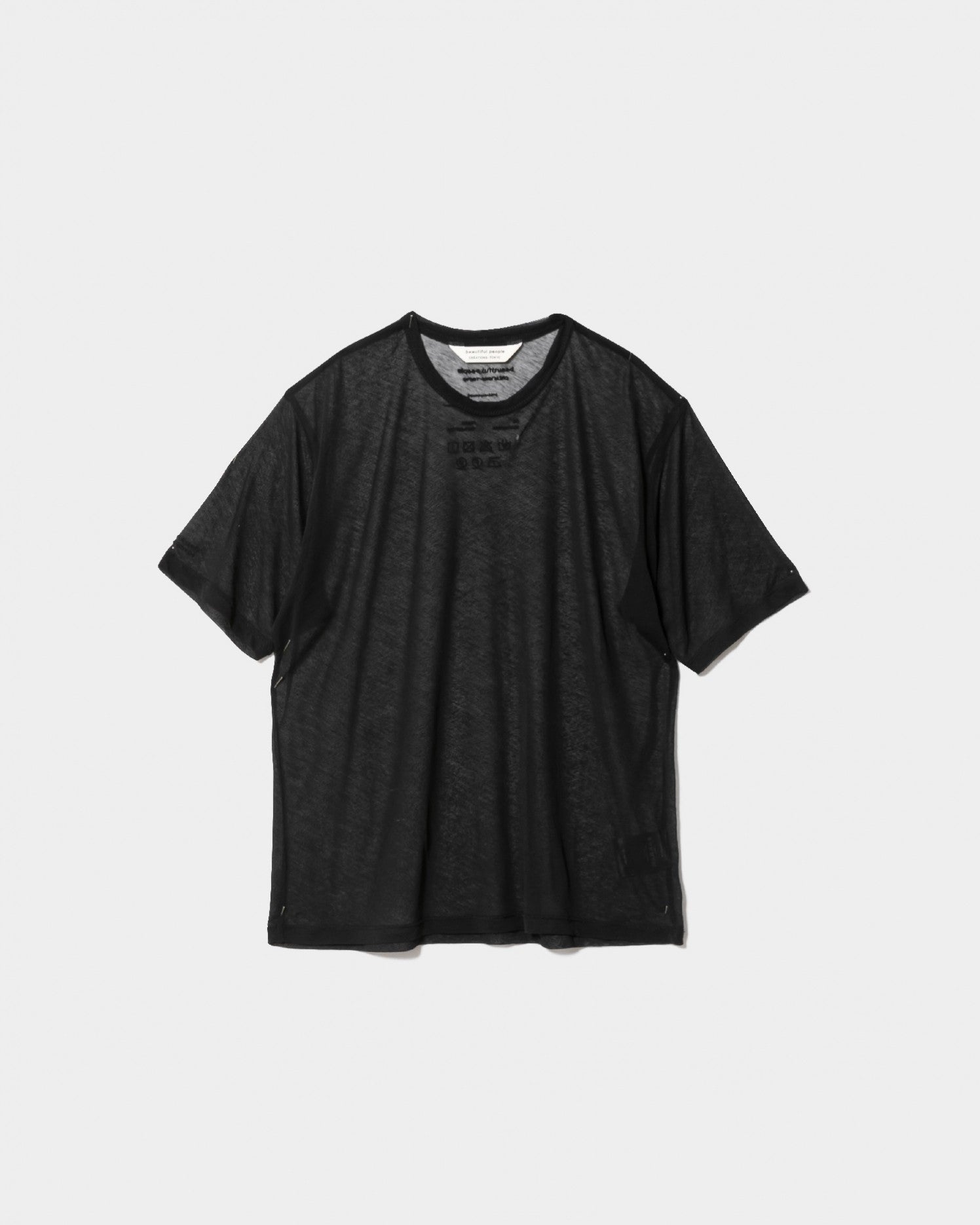 sheer jersey quality display T – beautiful people online store