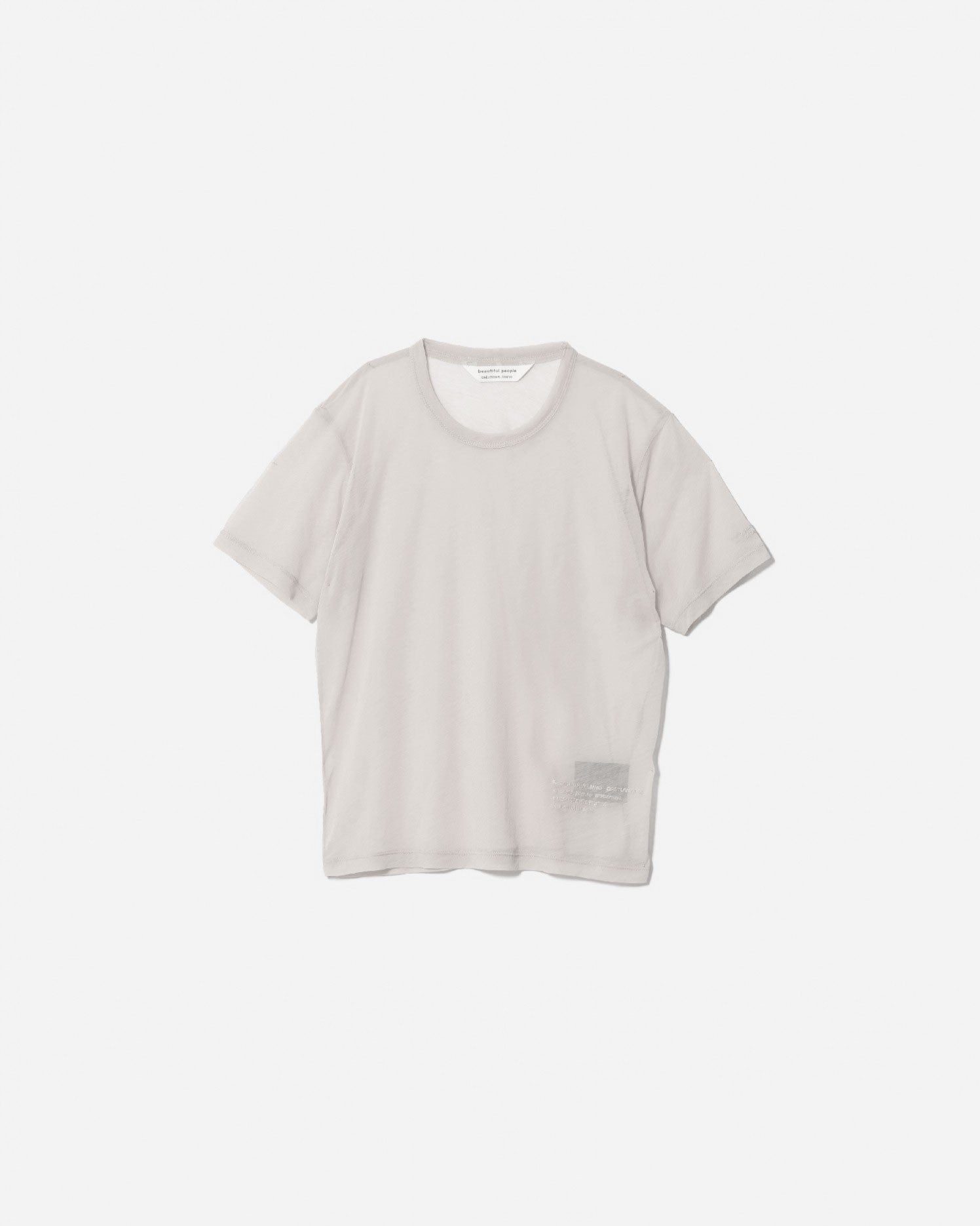 sheer jersey akzidenz grotesqu T – beautiful people online store