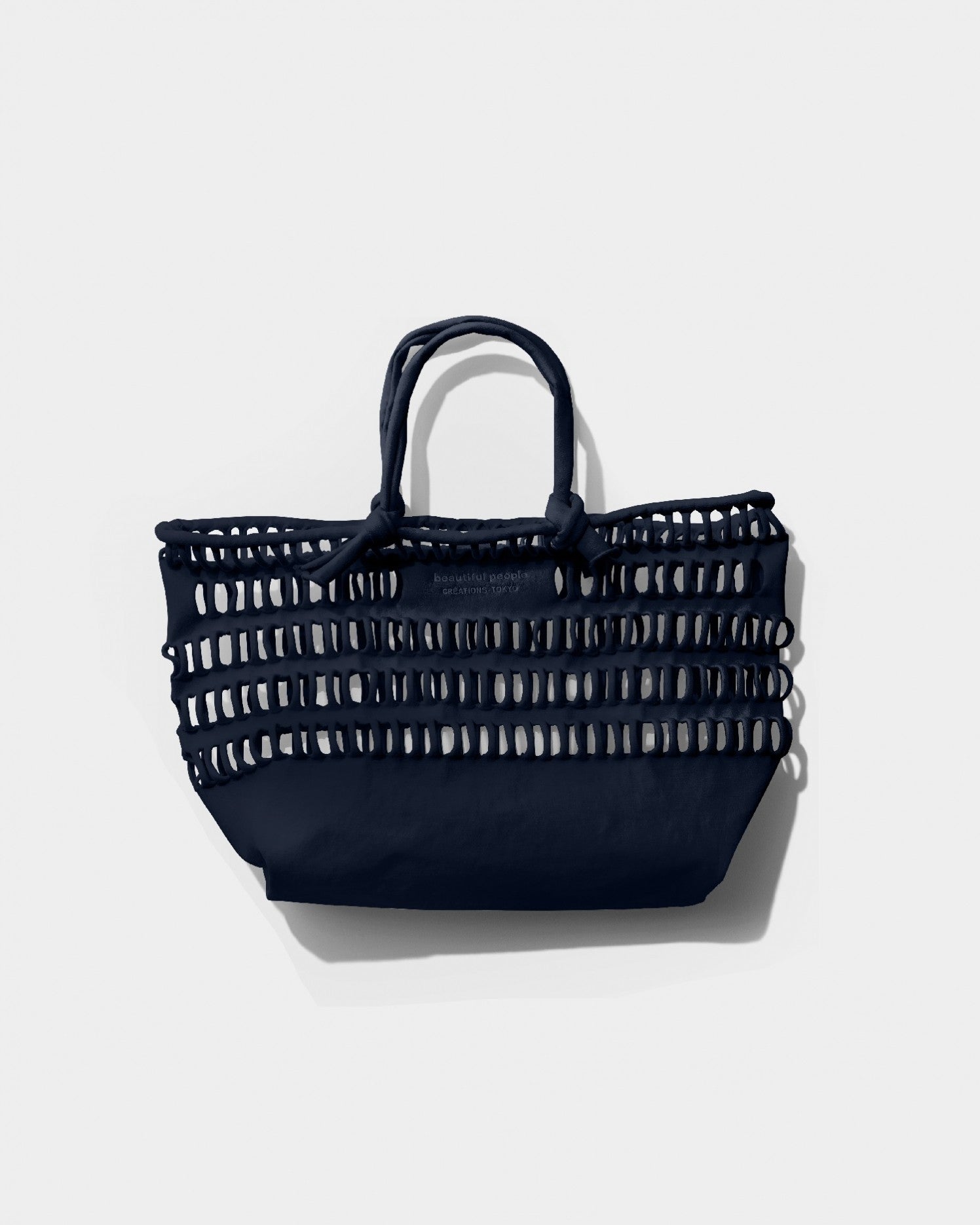 驚きの価格 konbu online people beautiful – XL bag busket shopping knit バッグ