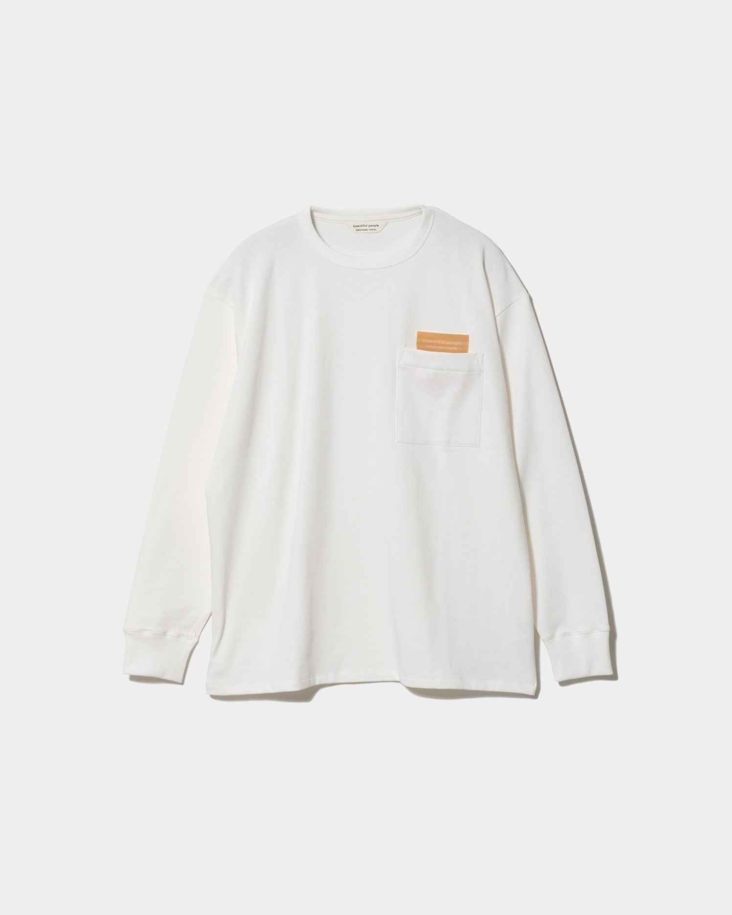 suvin compact jersey big QOL tag long T – beautiful people