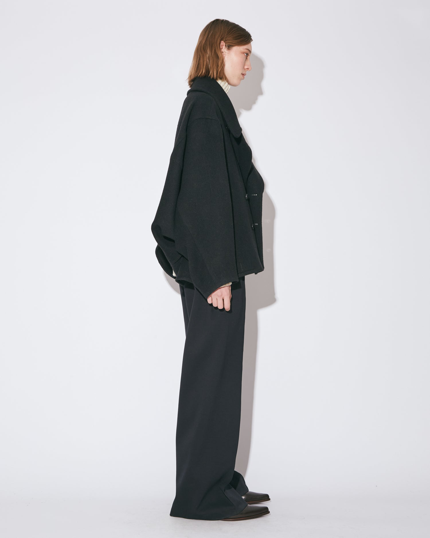 double-end lightpile double cloth Pcoat – beautiful people