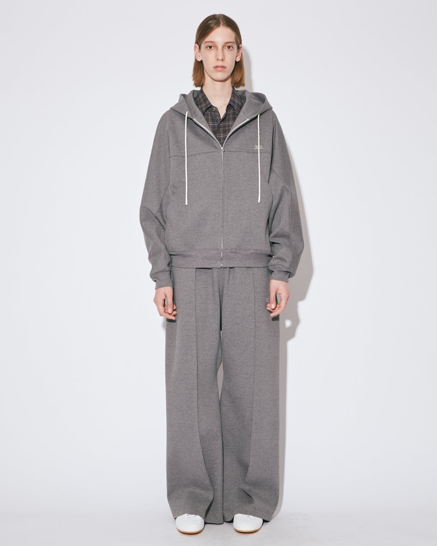 compact double jersey zip up parka – beautiful people online store