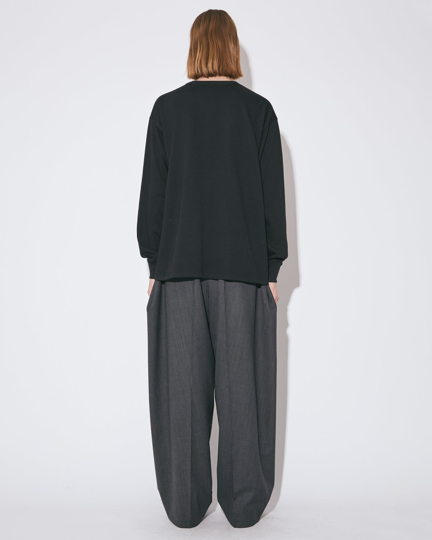 suvin compact jersey big QOL tag long T – beautiful people online