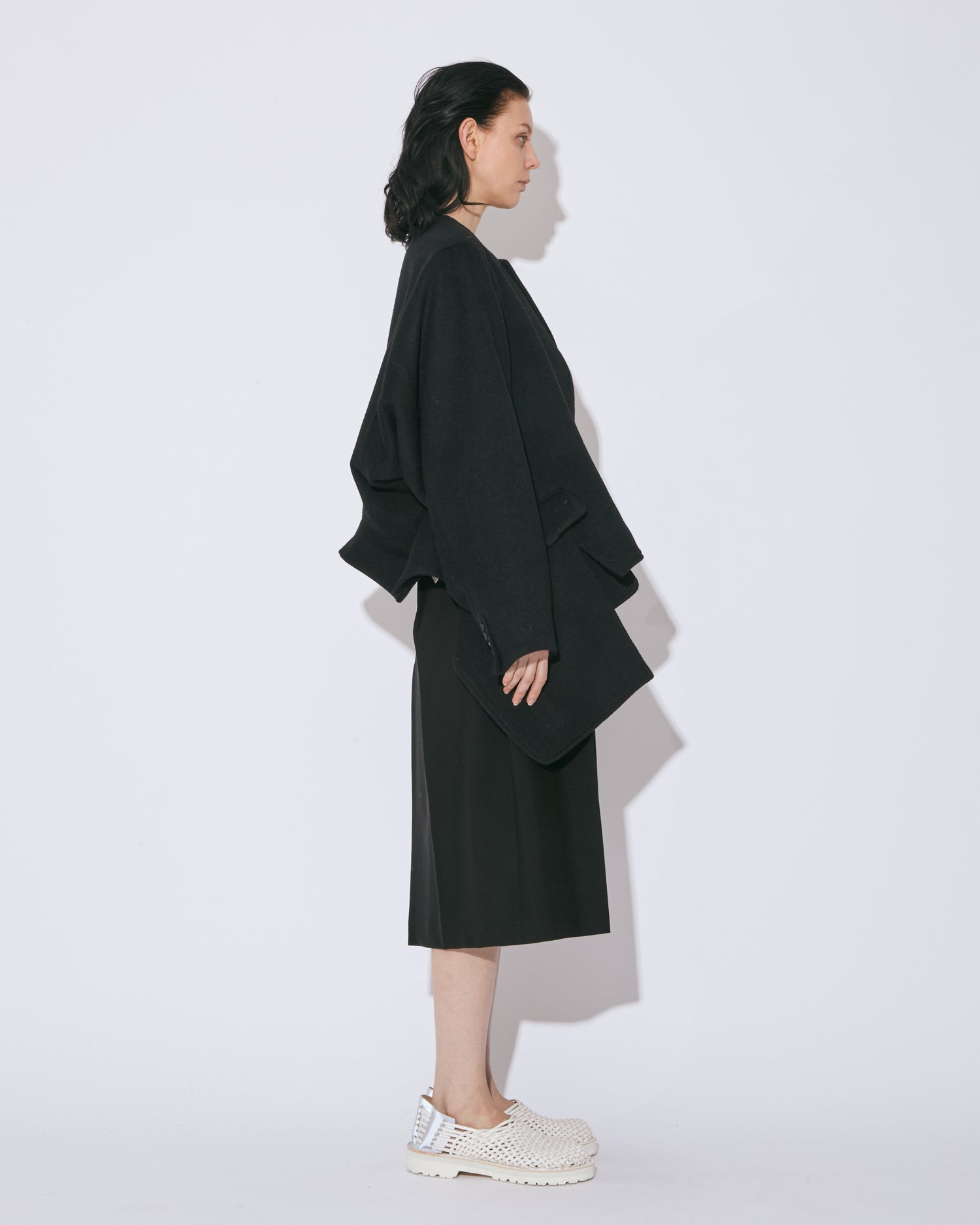 double-end lightpile double cloth JKcoat – beautiful people