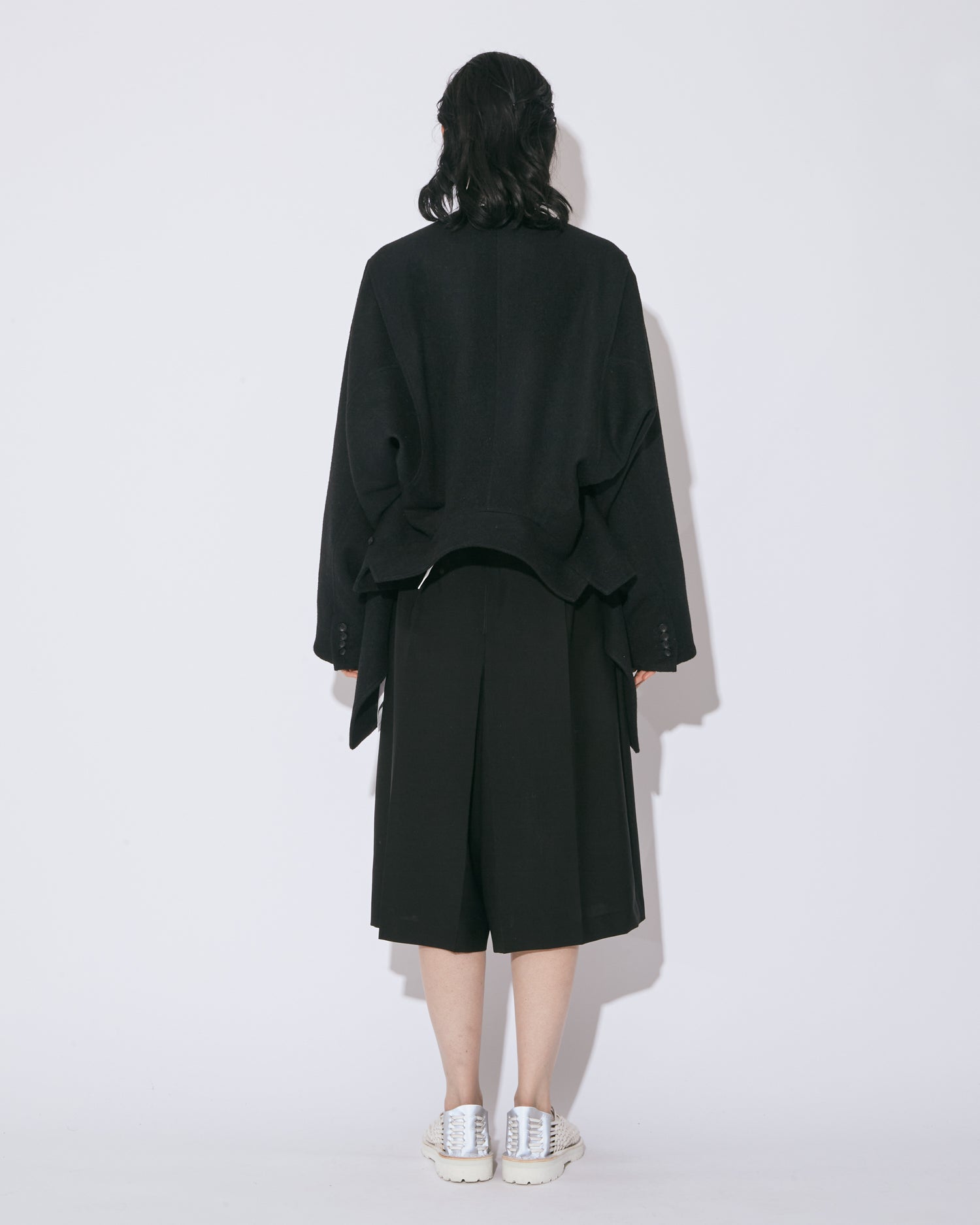 Topさま専用DOUBLE WASHED GATHERJACKET double-end lightpile double cloth JKcoat – beautiful people