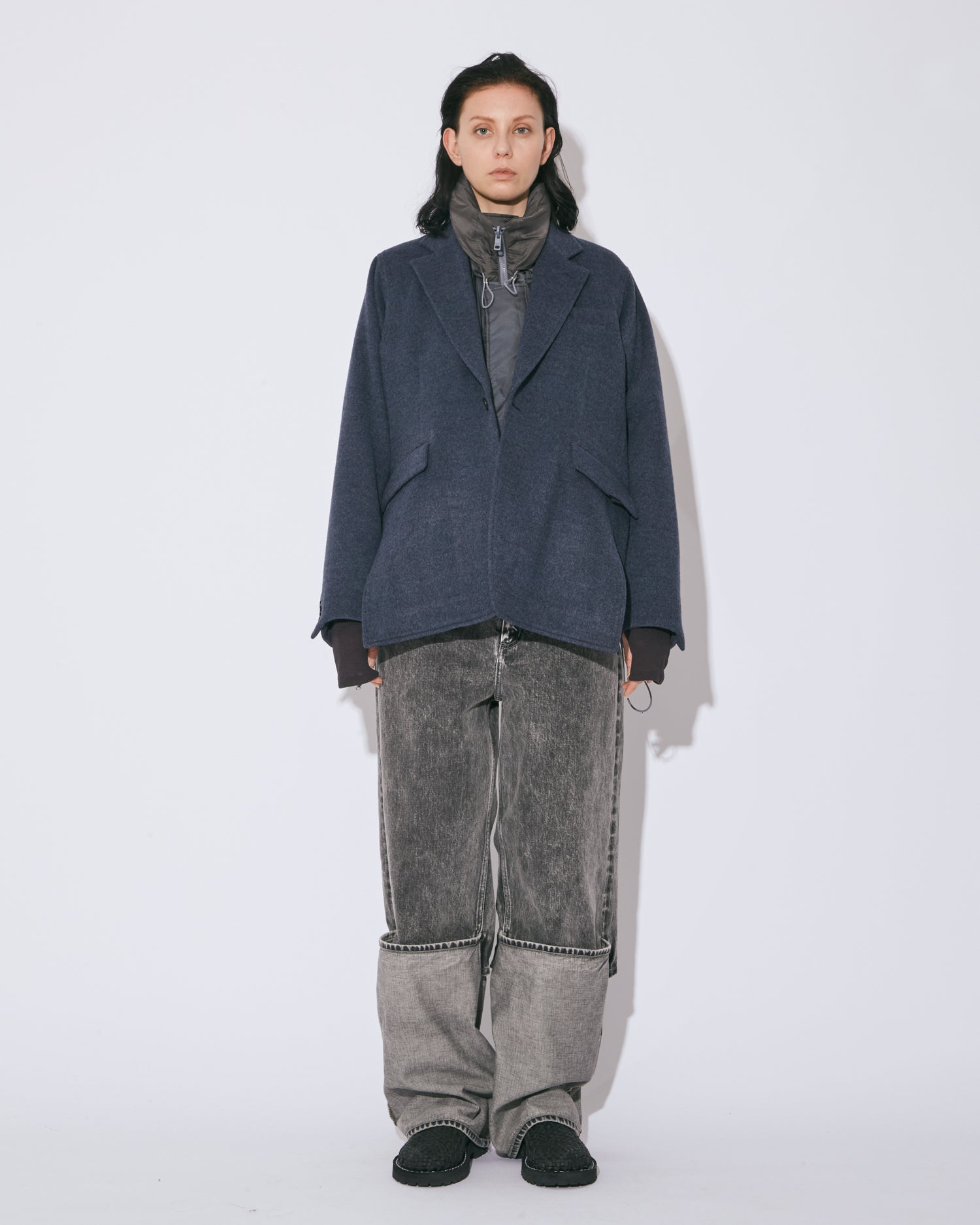 double-end lightpile double cloth JKcoat – beautiful people