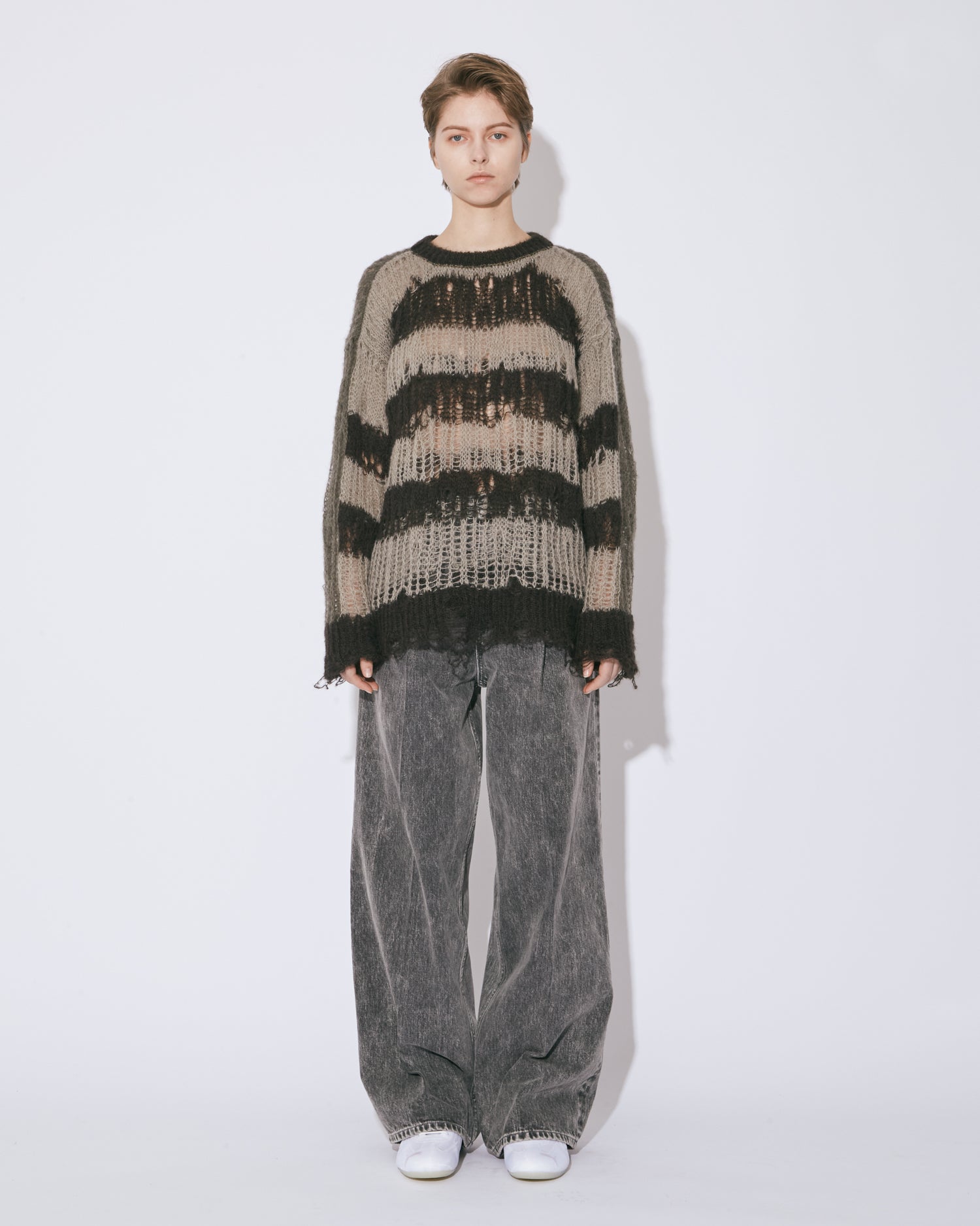 flip wooledmohair damaged pullover – beautiful people online