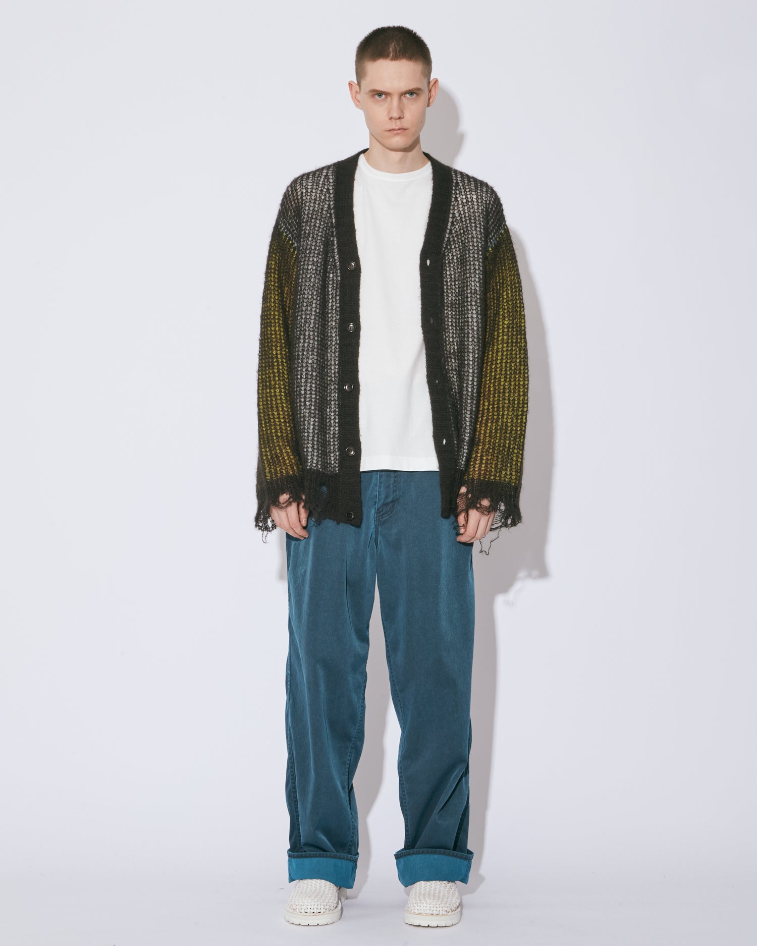 wooledmohair knitted cardigan – beautiful people online store