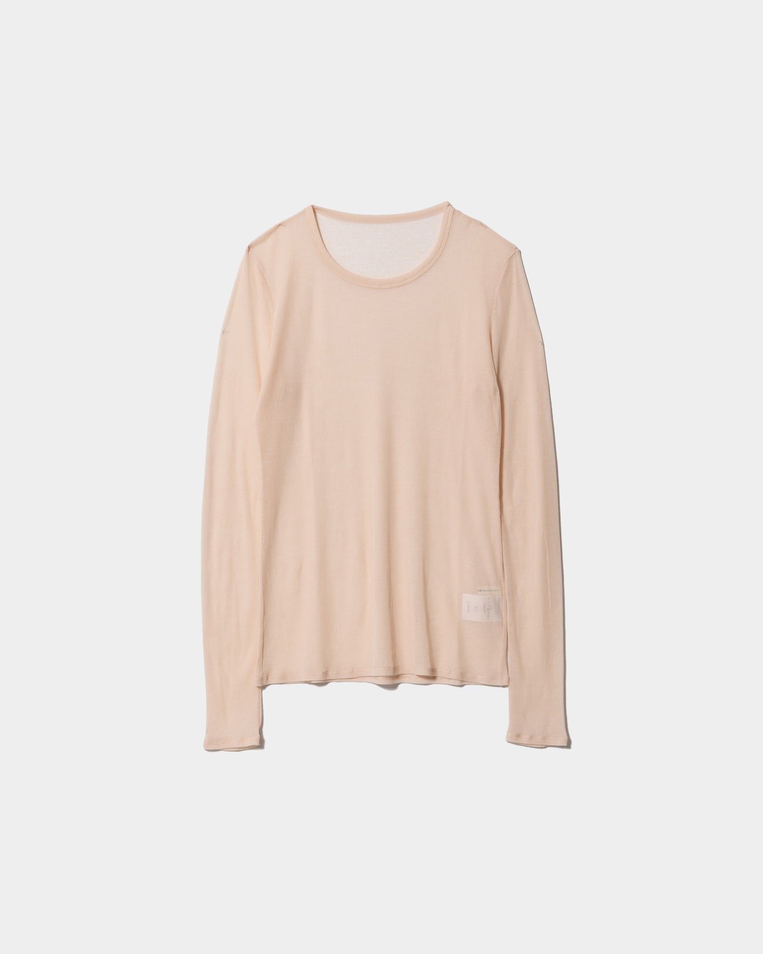 tシャツ ビューティフルピープル beautiful people sheer jersey rib     logo print longT レディ sheer jersey rib logo print longT – beautiful people online