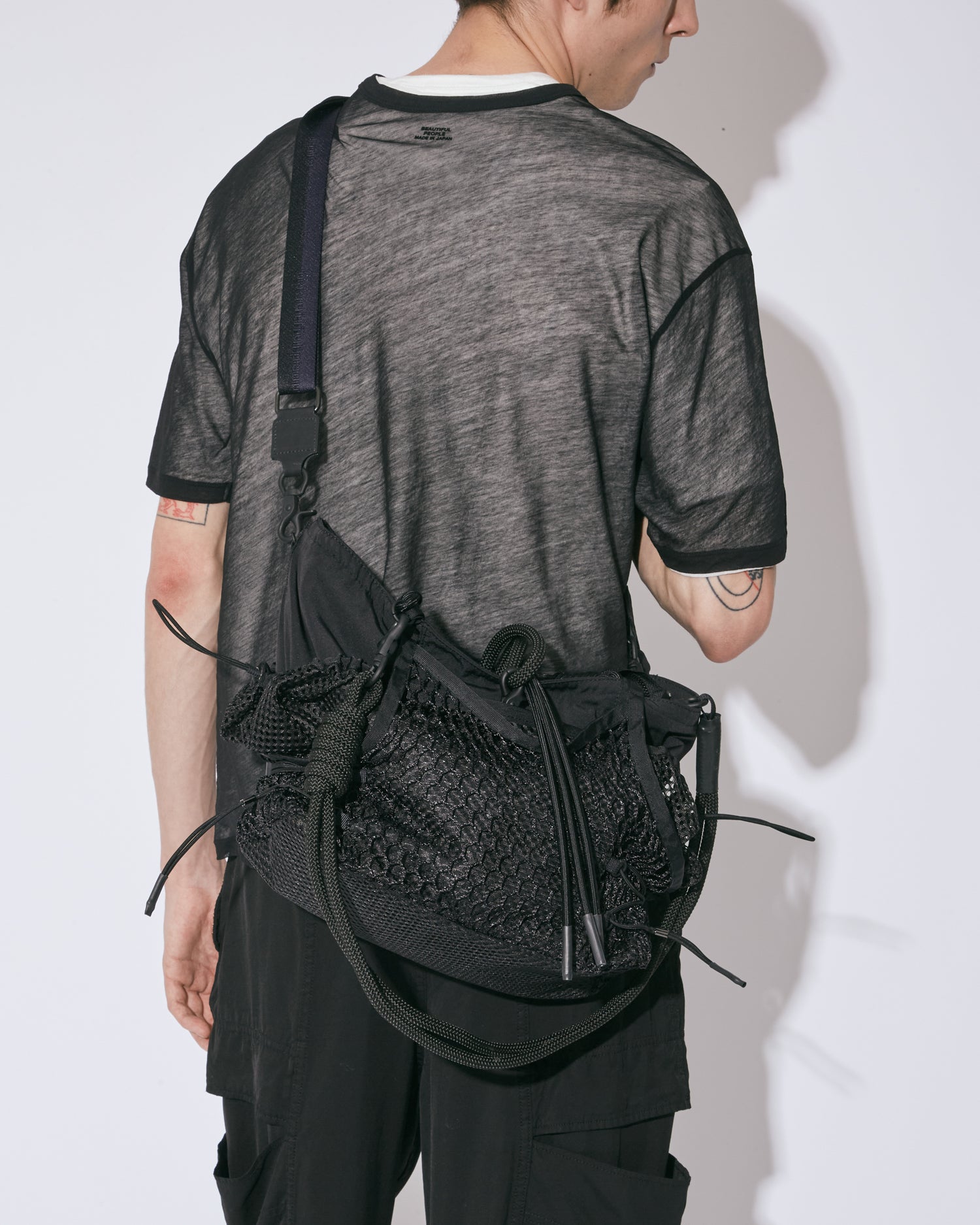 beautiful people バッグ beautiful people/ビューティフルピープル】別注 Logo Leather