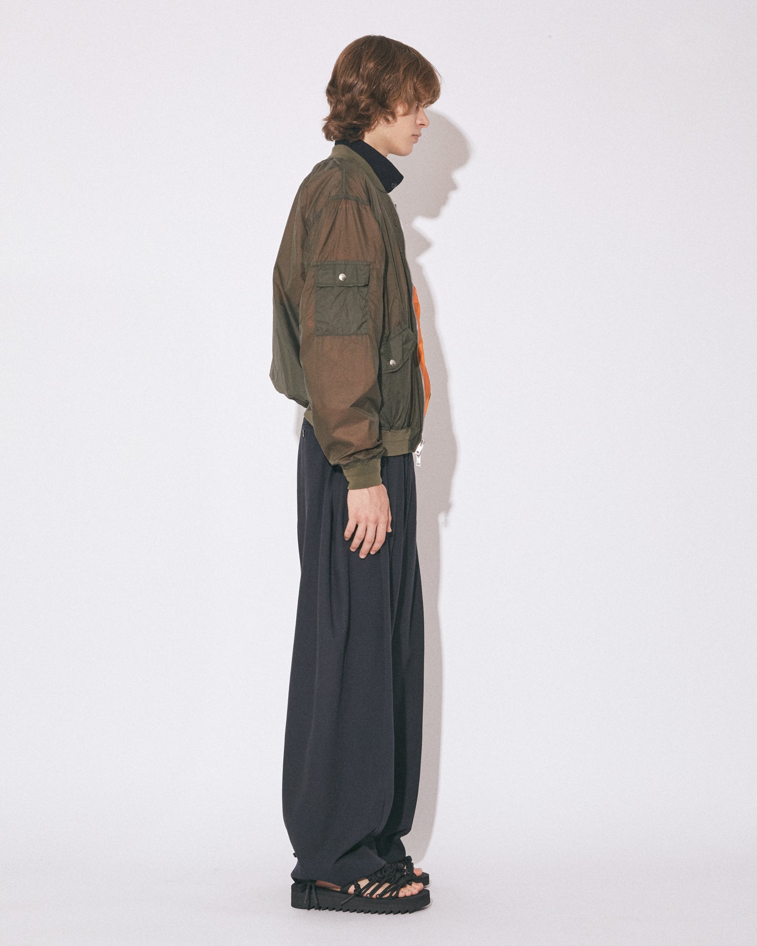 multi structure nylonrip blouson – beautiful people online store