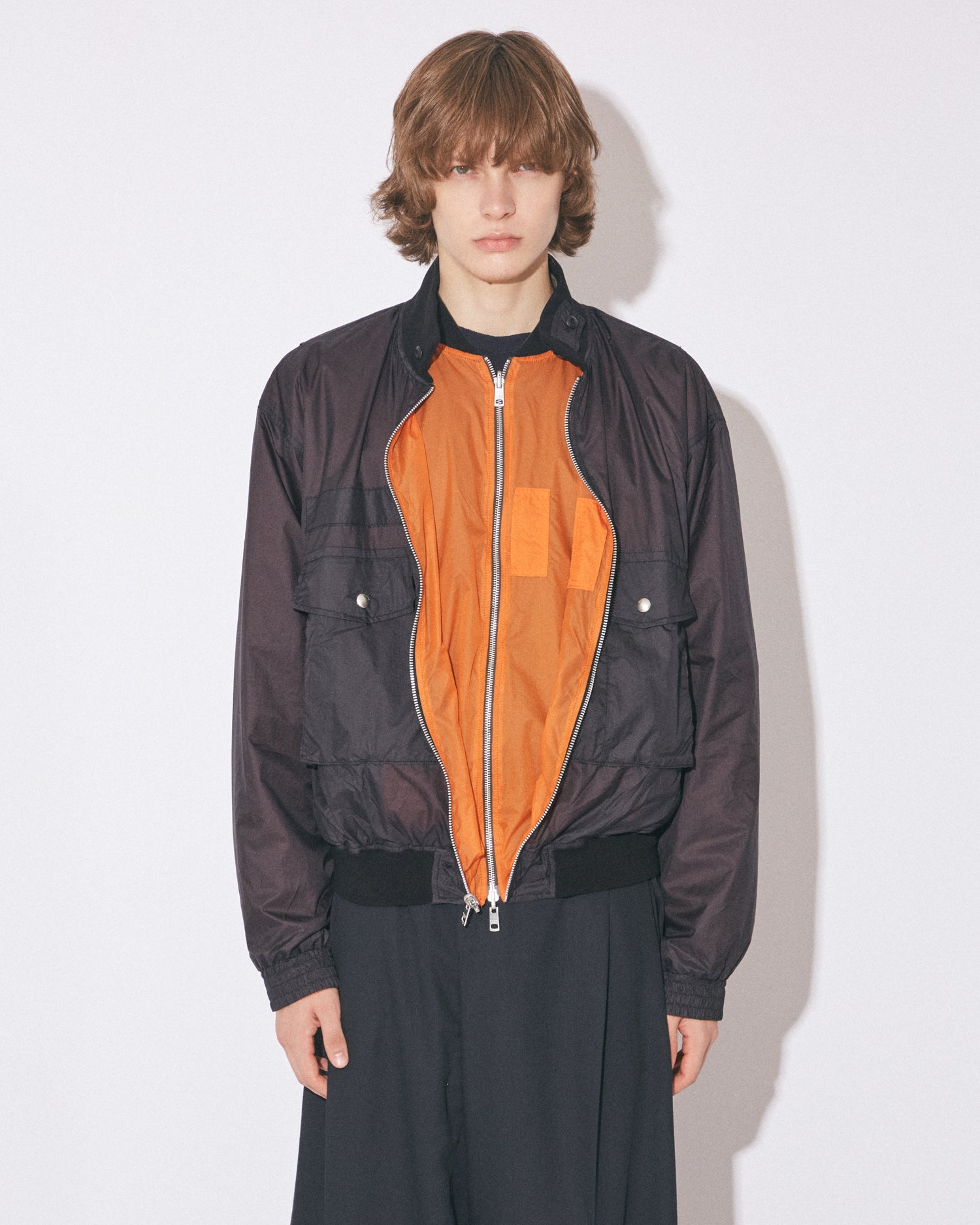 multi structure nylonrip blouson – beautiful people online store