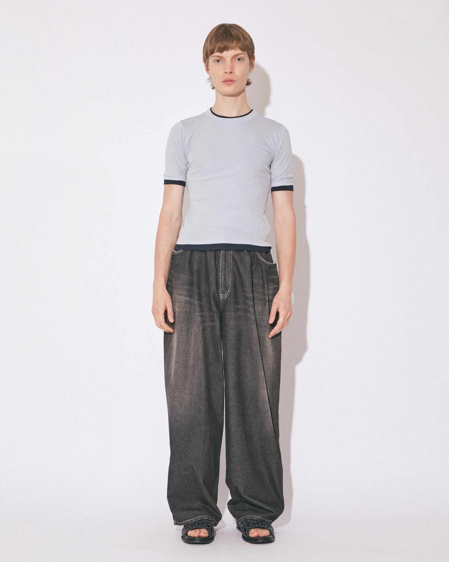 left hand twilldenim wide pants vintage – beautiful people online