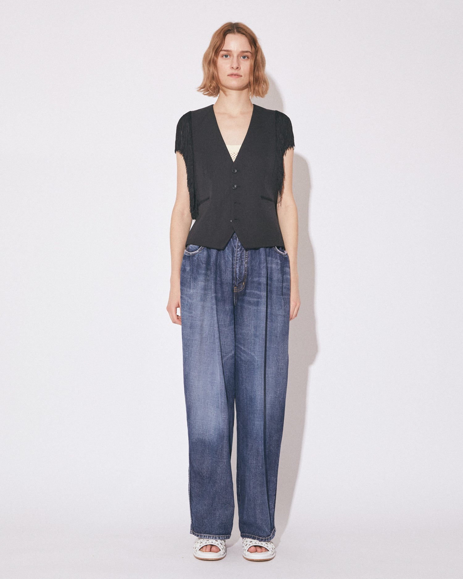 left hand twilldenim wide pants vintage – beautiful people online