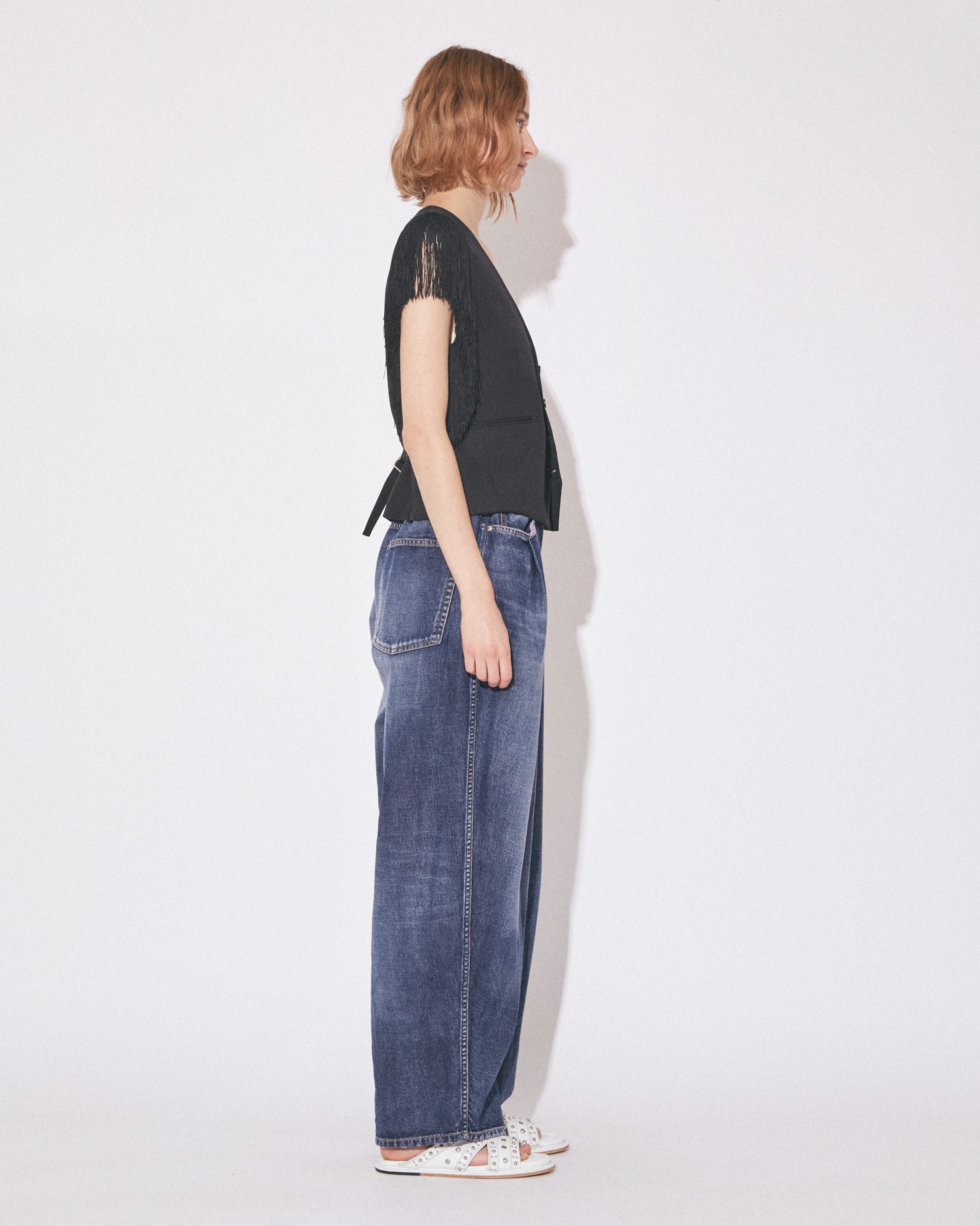 left hand twilldenim wide pants vintage – beautiful people online