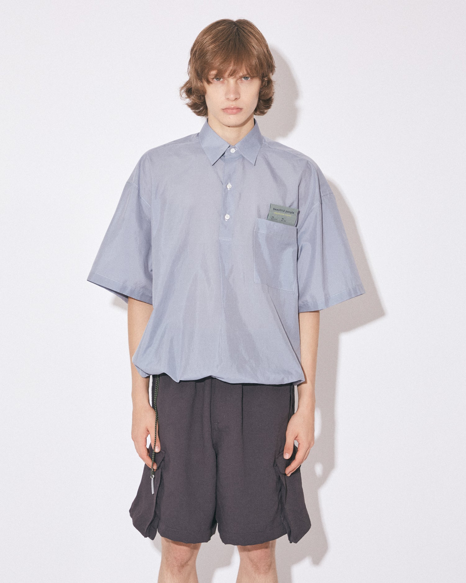 Made in Japan】endonend cotton silk big QOL tag shirts – beautiful