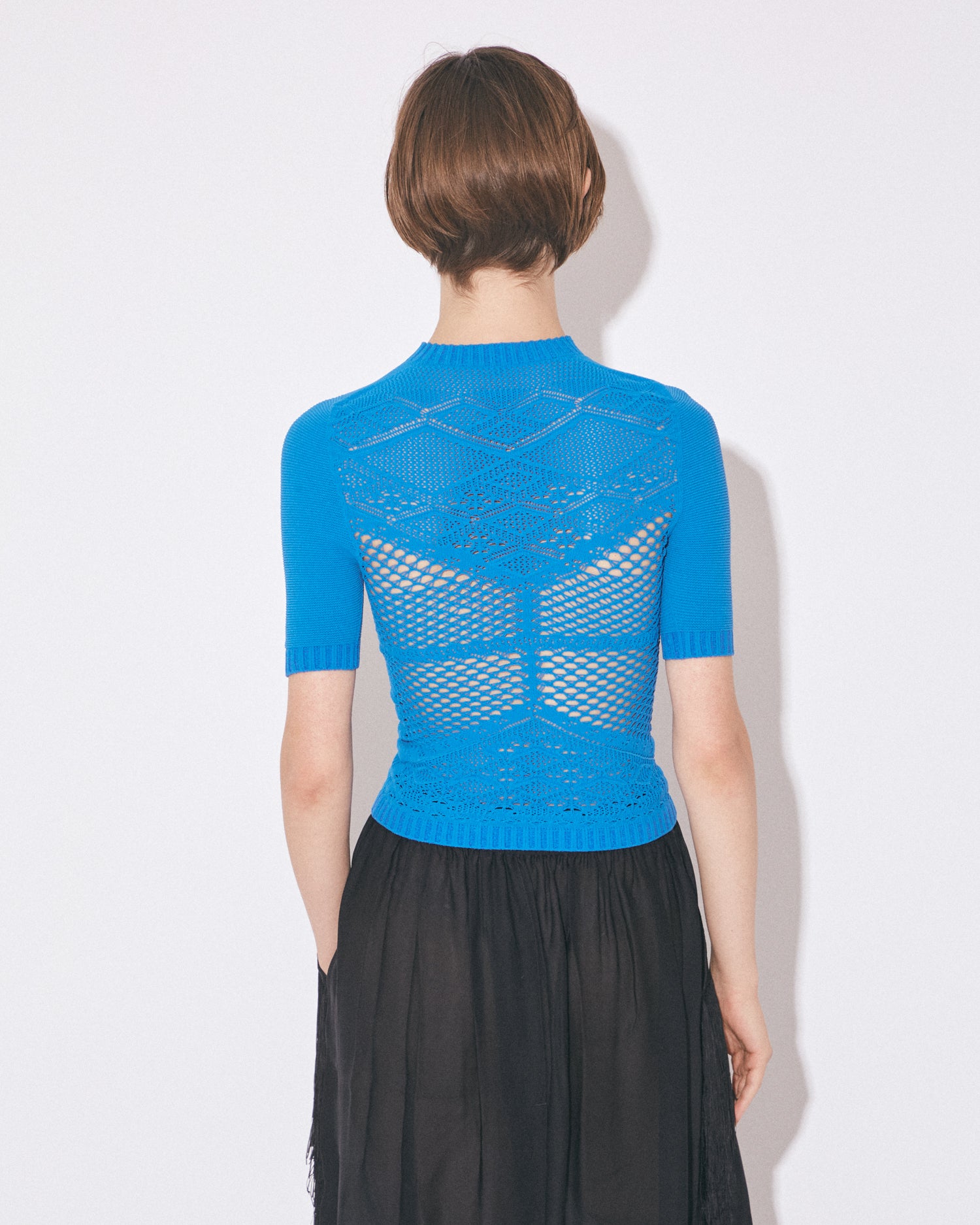 stretch lace knitted pullover – beautiful people online store