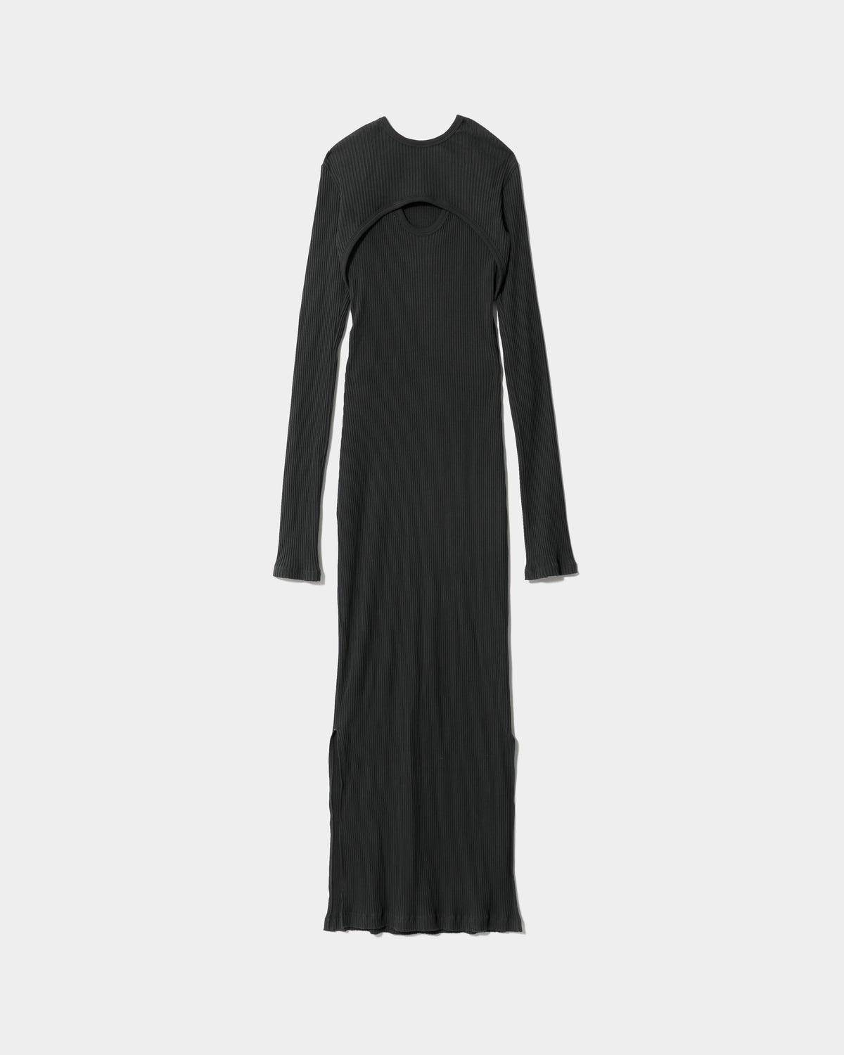 Yconnect rasogiza rib long dress – beautiful people online store