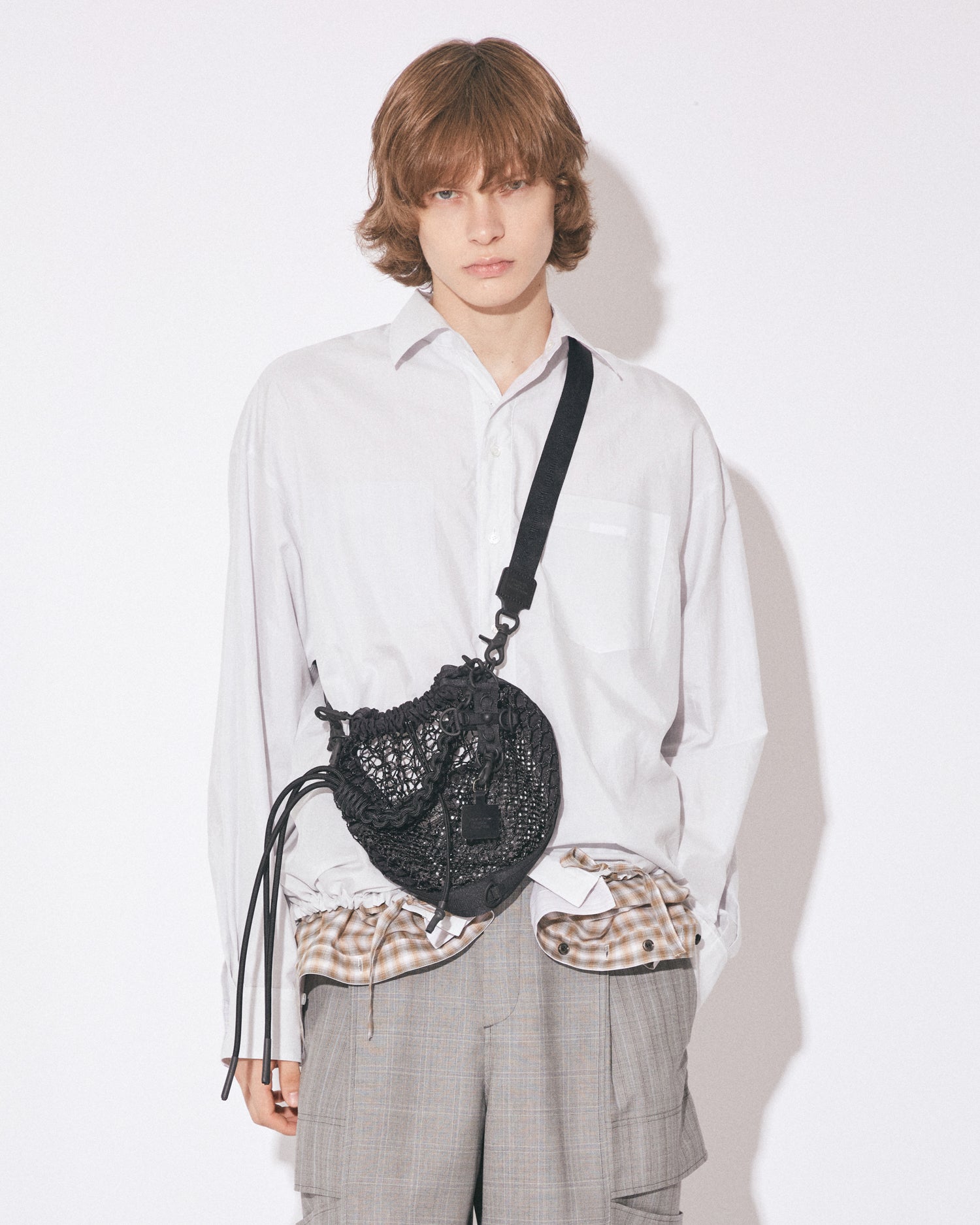 over engineering mini drawstring bag – beautiful people online store
