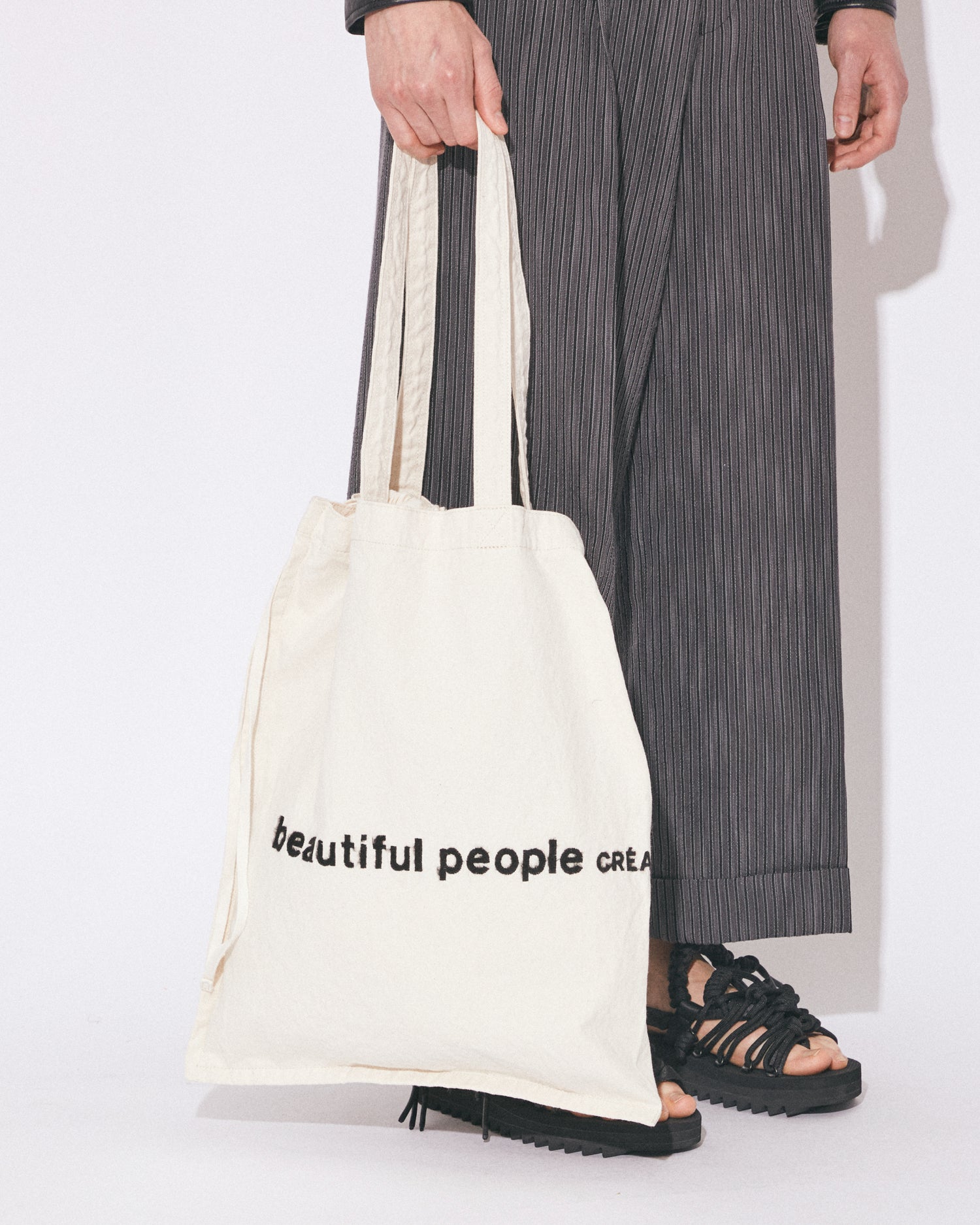 brushed logo bag – beautiful people online store