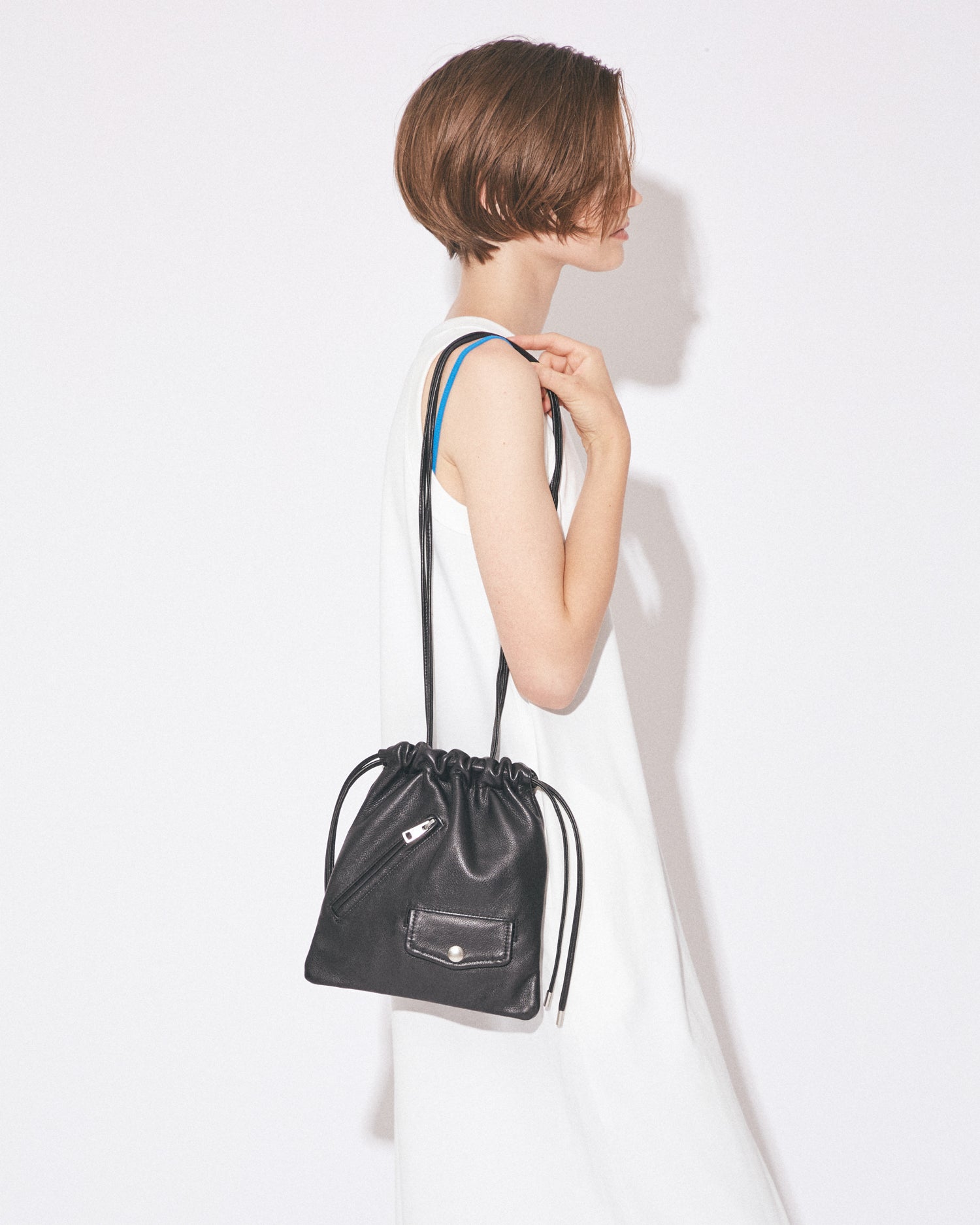 ビューティフルピープル riders drawstring bag ブラック excerption riders drawstring bag – beautiful people online store